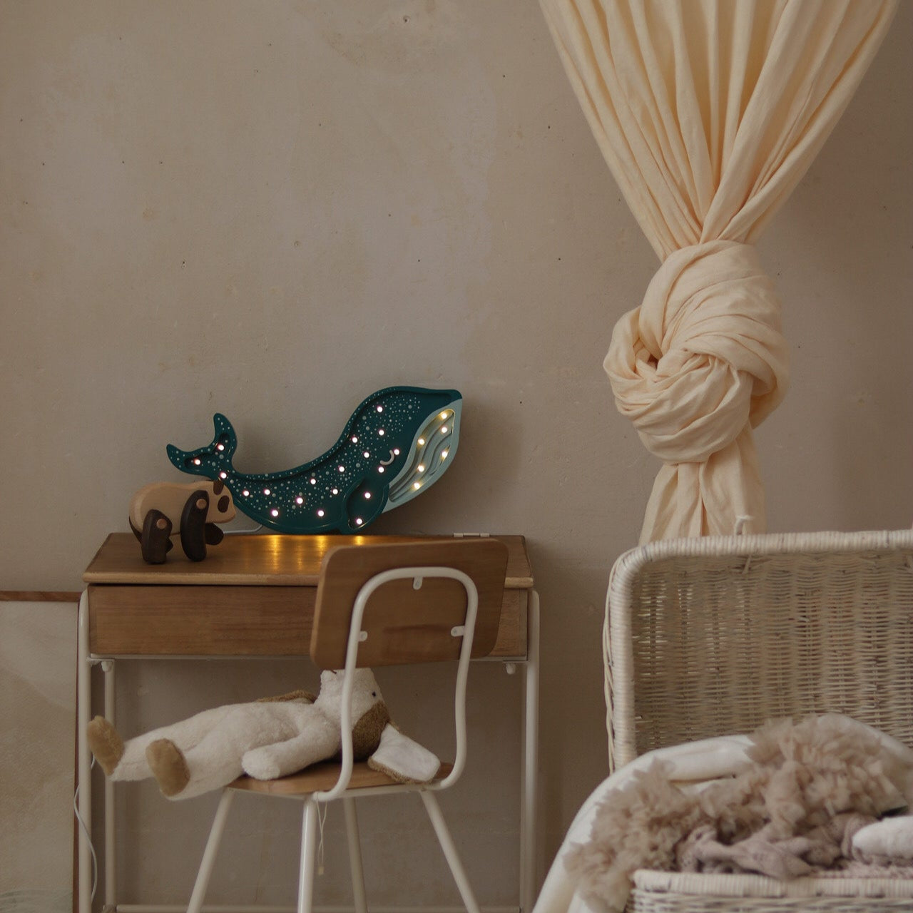 Little Lights Whale Lamp - Playroom Avenue
