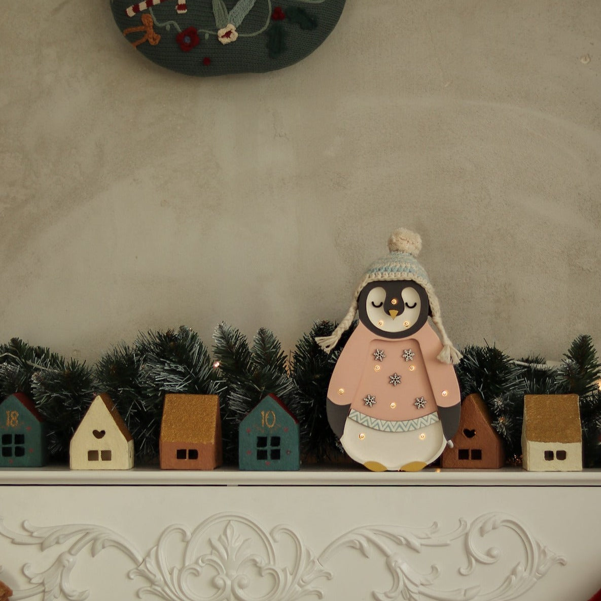 Little Lights Mini Holiday Penguin Lamp ~ Limited Edition - Playroom Avenue