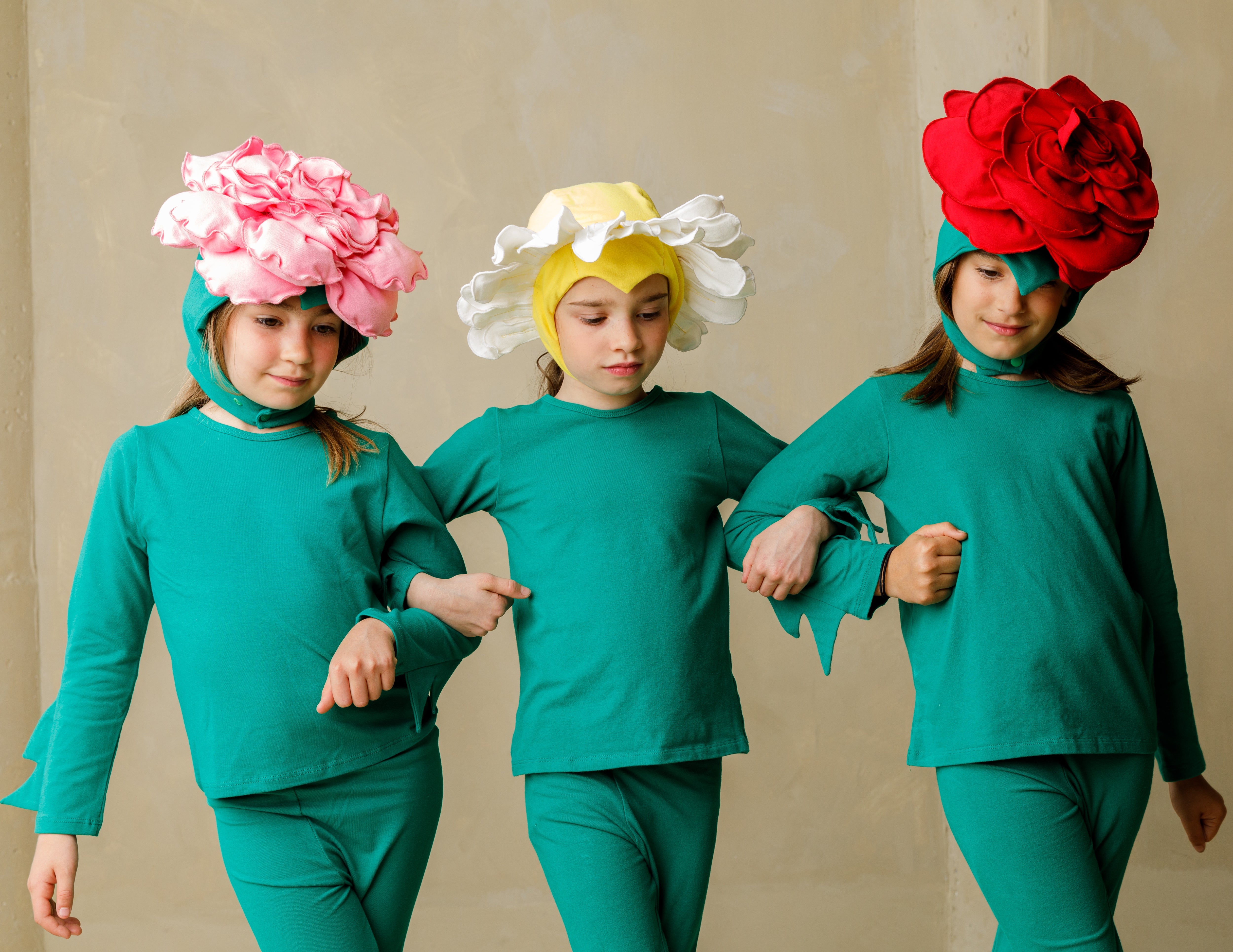 Band of the Wild Peony Flower Costume