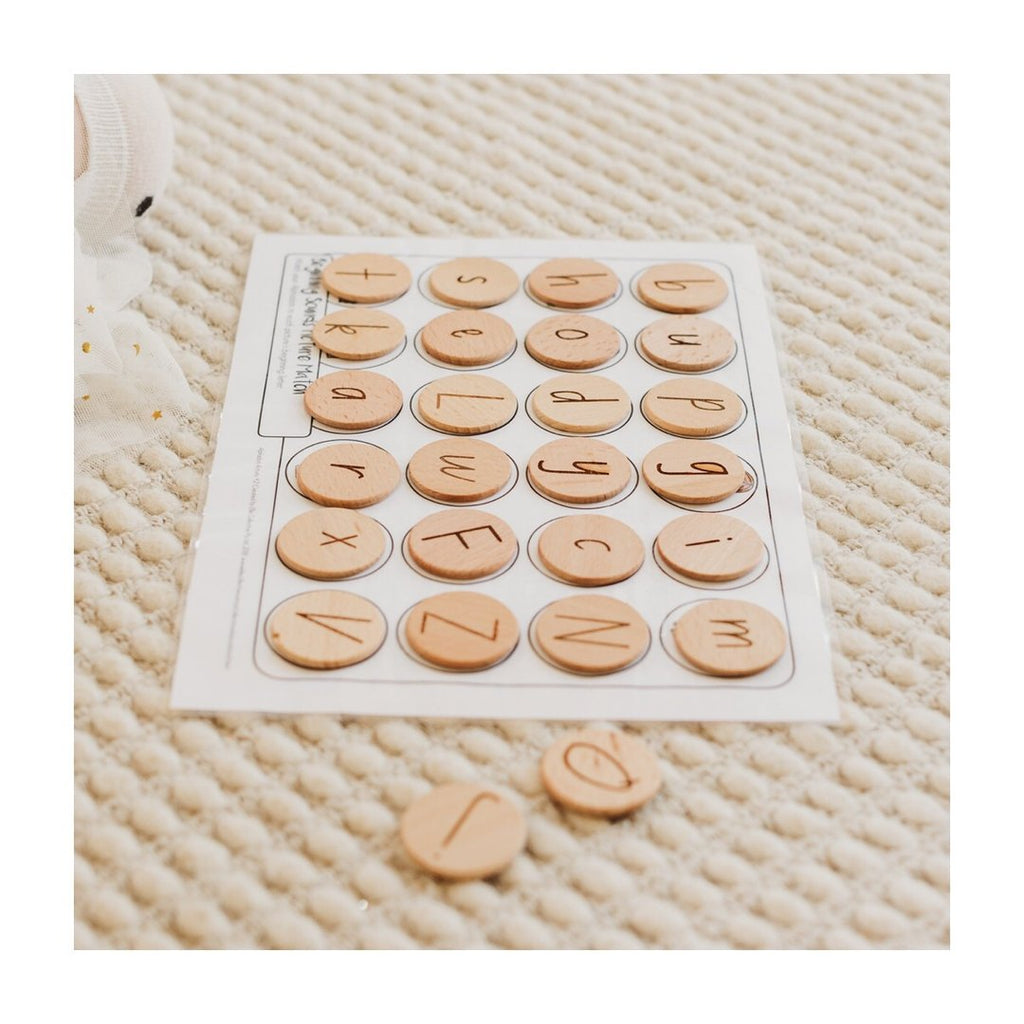 Elle Collective Wooden Alpha Dots - Playroom Avenue