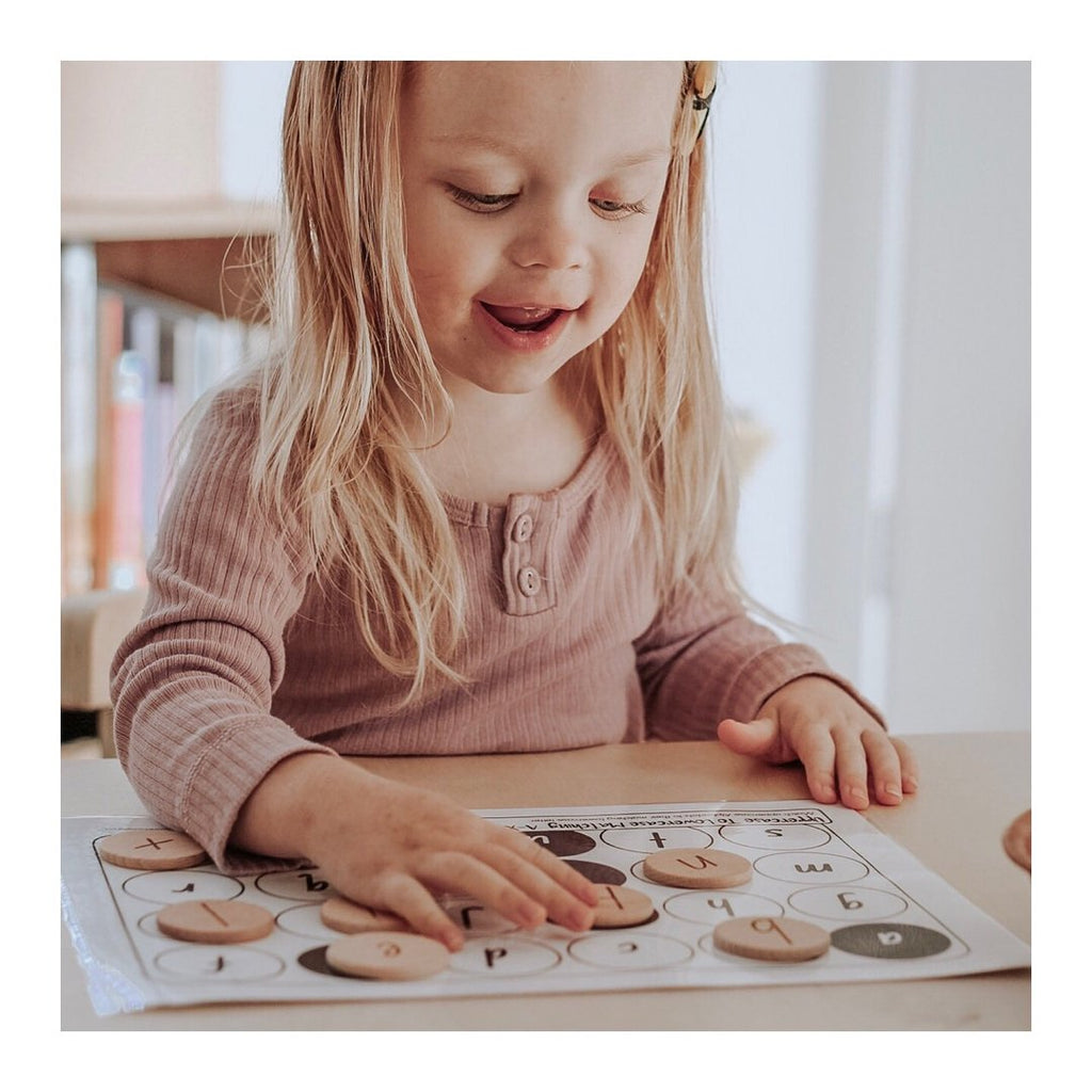 Elle Collective Wooden Alpha Dots - Playroom Avenue