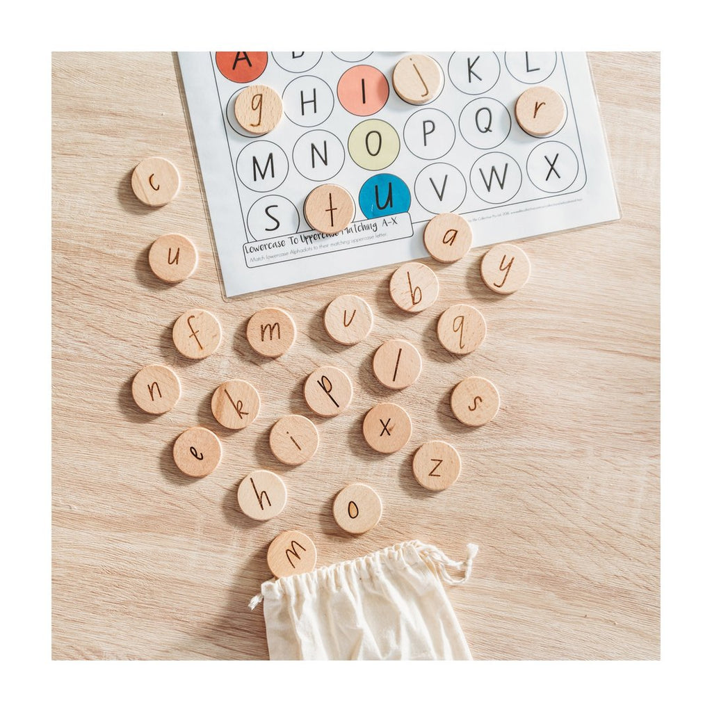 Elle Collective Wooden Alpha Dots - Playroom Avenue