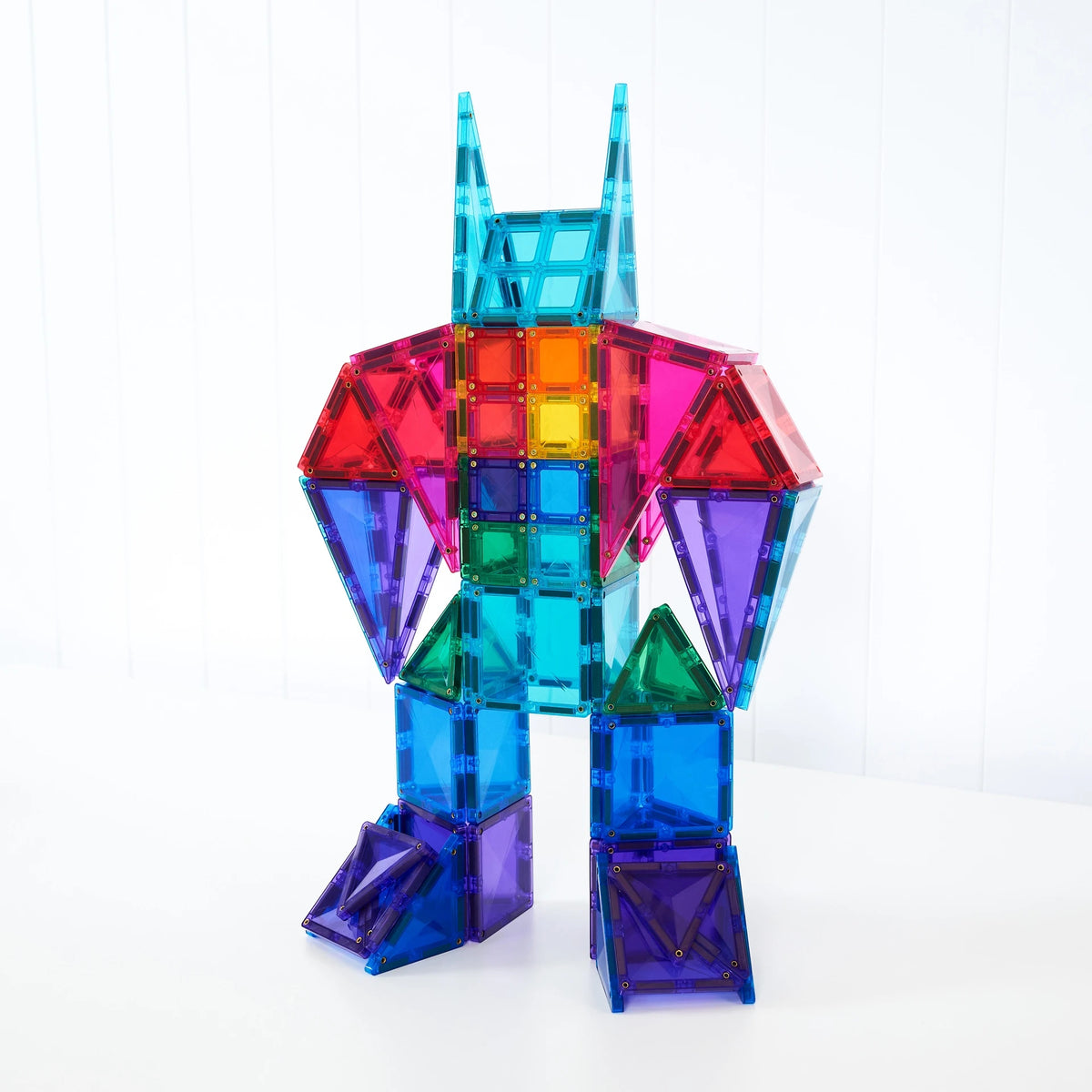 Connetix Magnetic Tiles | Rainbow Mega Pack (202 pcs)