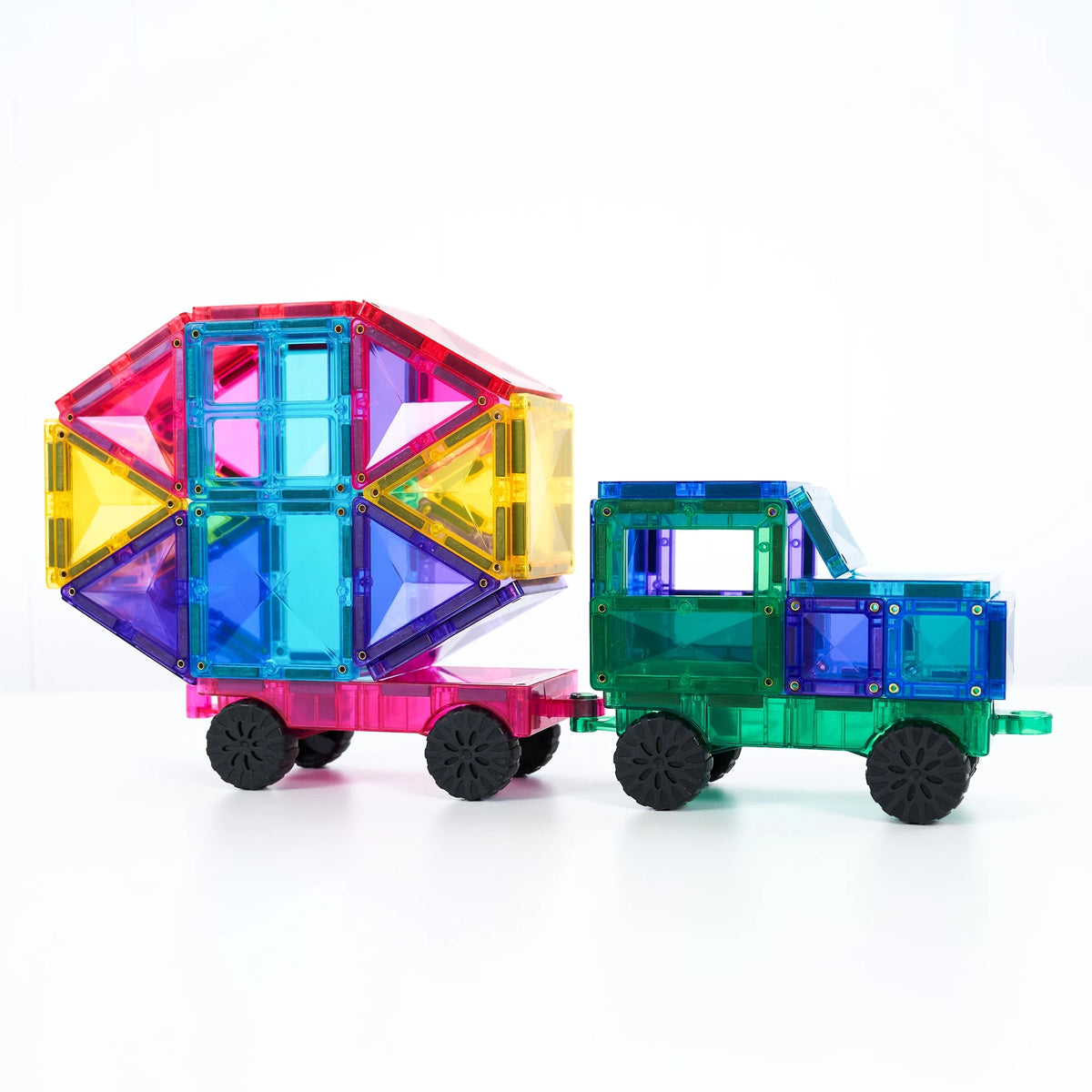 Connetix Magnetic Tiles | Rainbow Mega Pack (202 pcs)