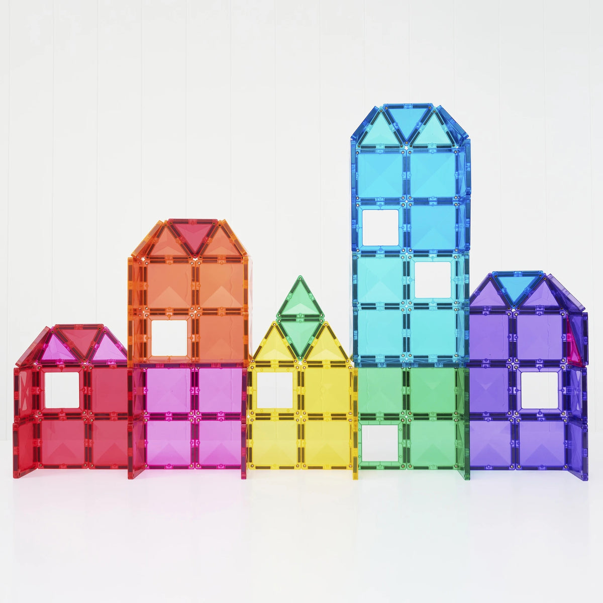 Connetix Magnetic Tiles | Bright Creative Pack 104 pc | Playroom Avenue