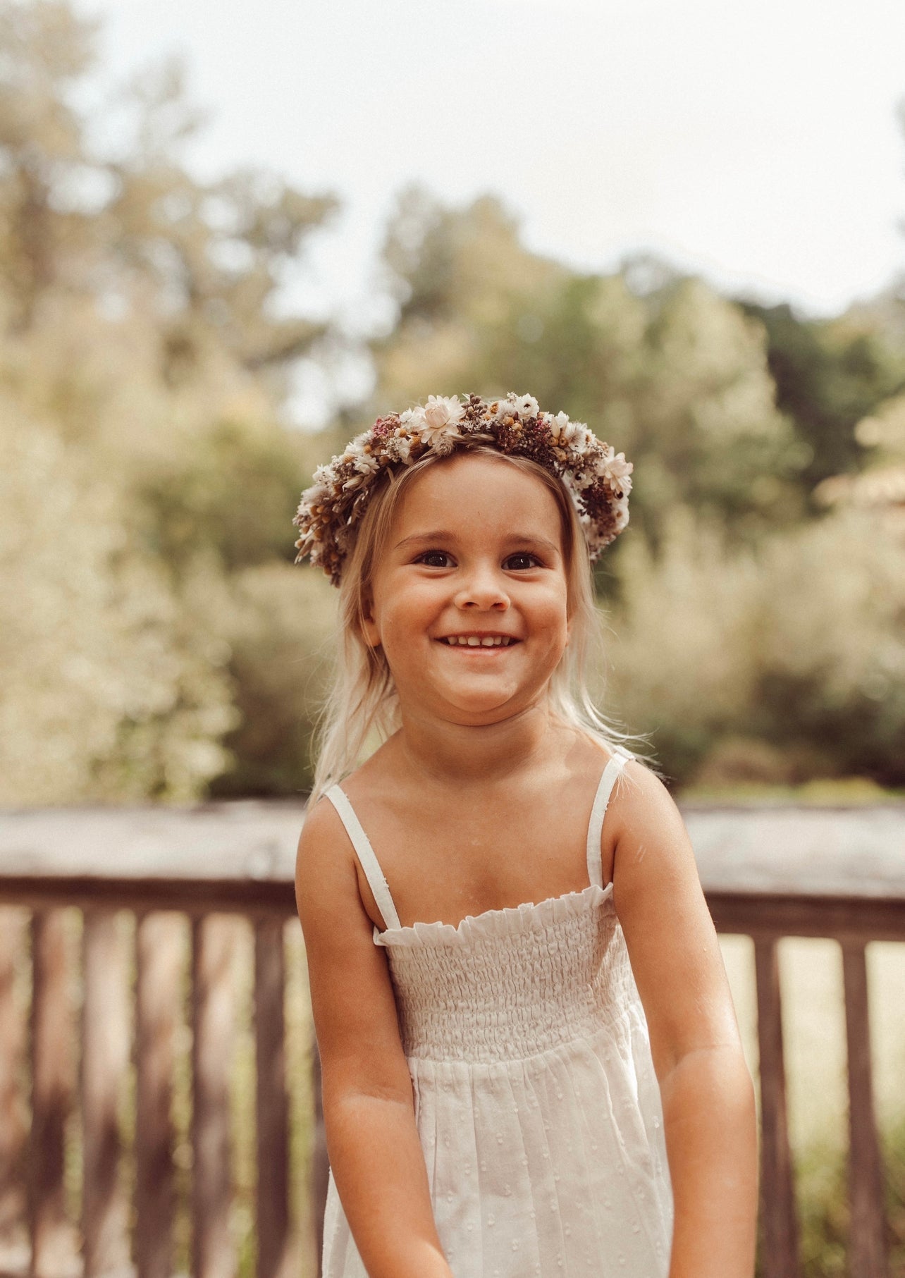 La Petit Lapin Bora | Swiss Dot Embroidery Top | Antique Ivory | Playroom Avenue