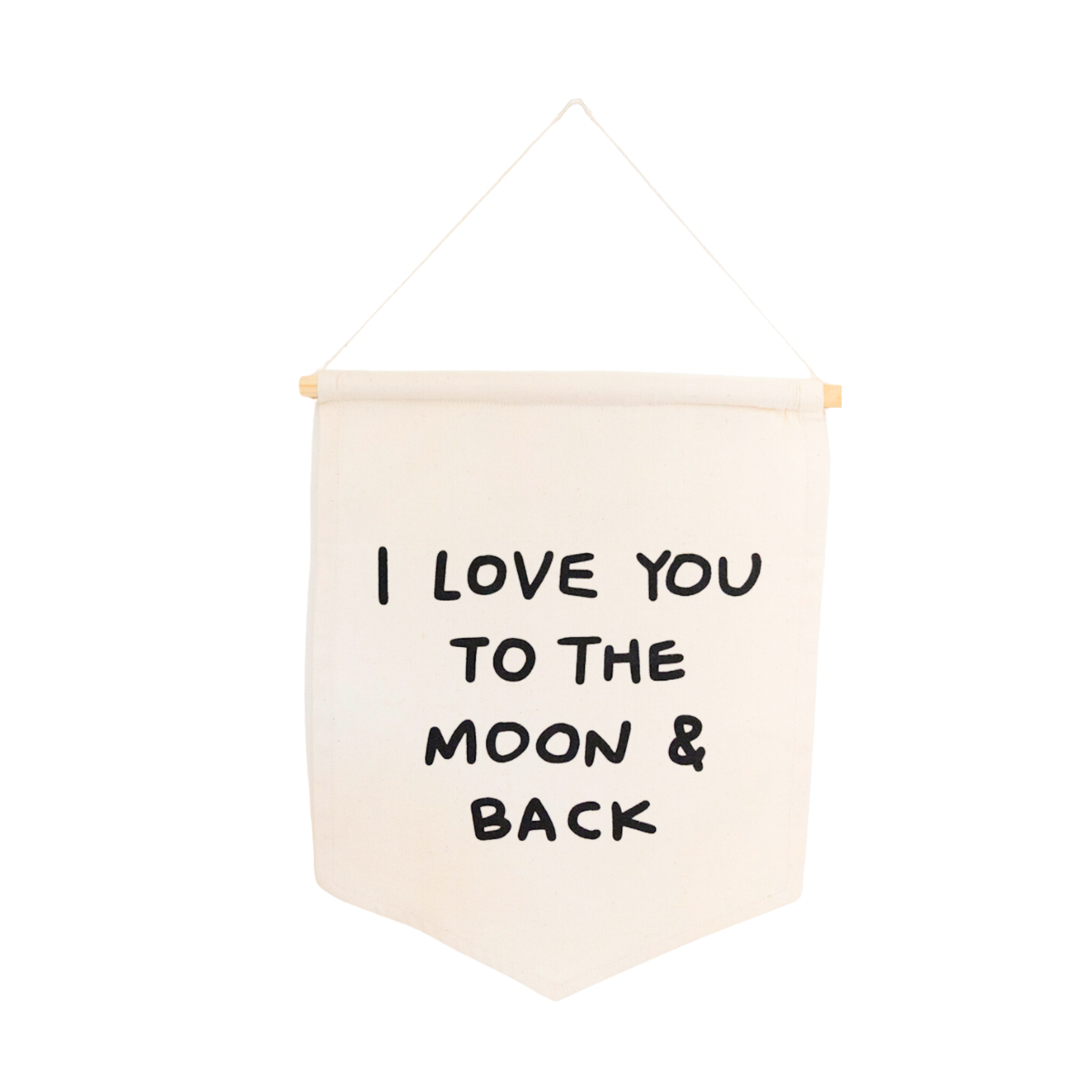 Imani Collective I love You to the Moon and Back Hang Sign