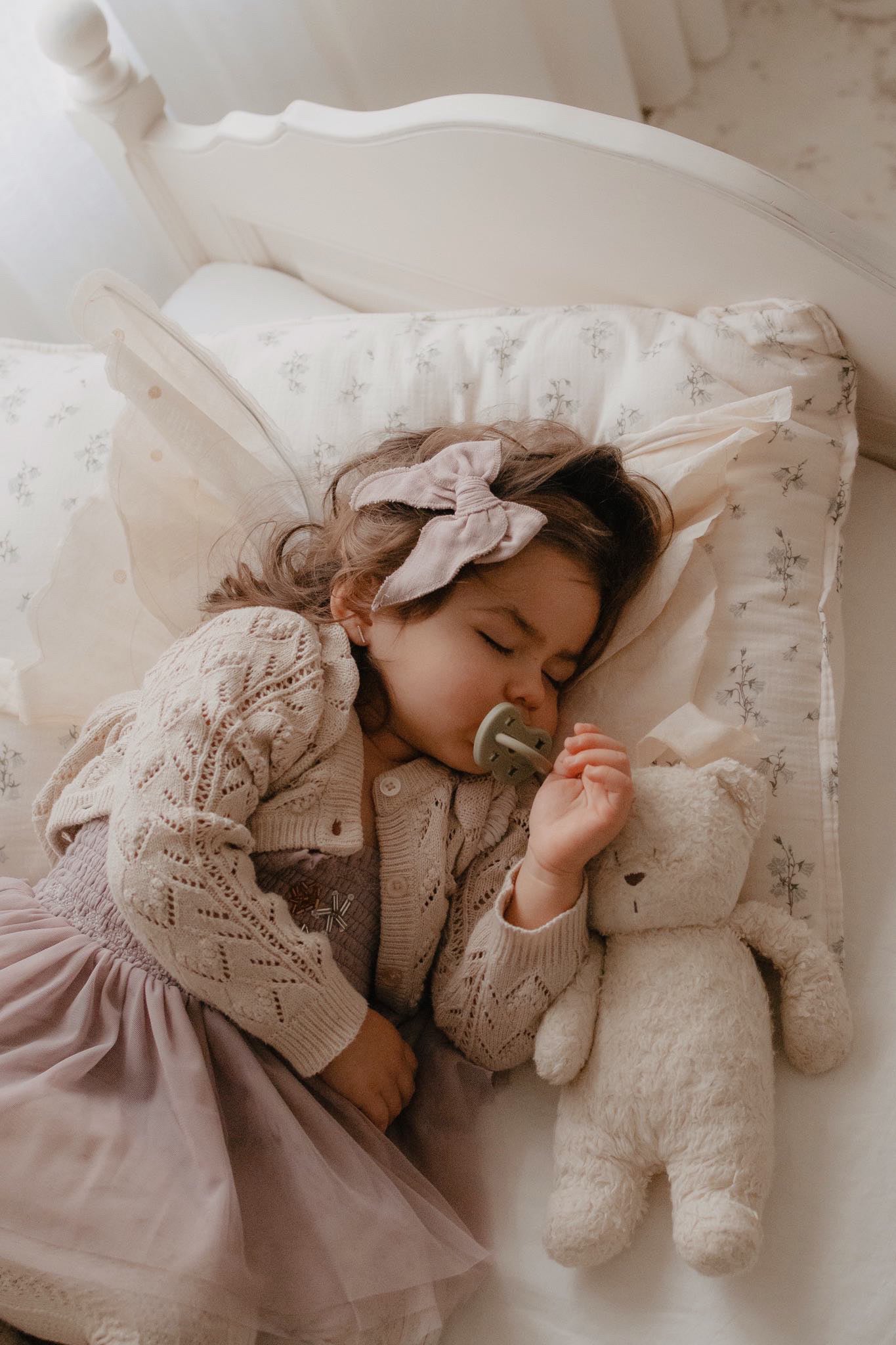 Le Petit Lapin Valentina | Organic Muslin Petit Etoile Tutu Romper | Lilac | Playroom Avenue