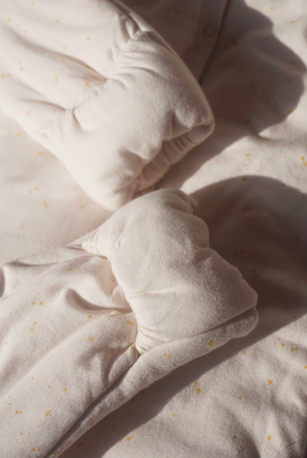 La Petit Lapin Étoile | Organic Cotton Plush Onesie | Blush | Playroom Avenue