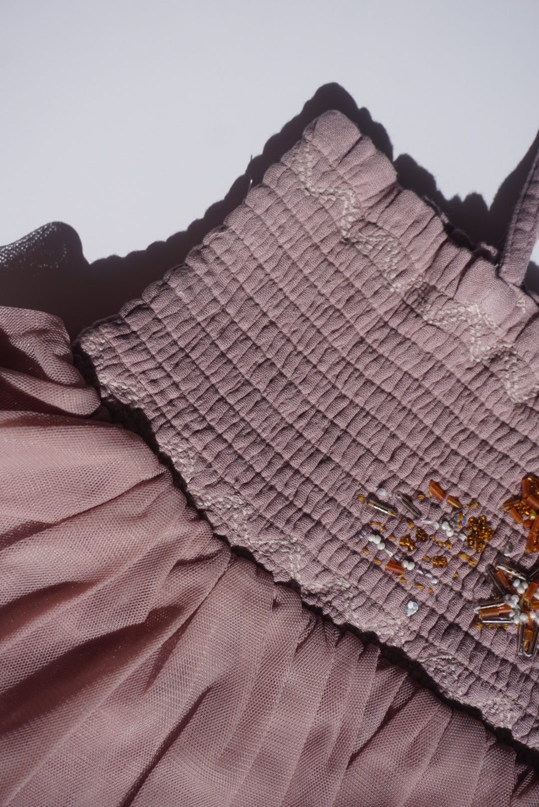 Le Petit Lapin Valentina | Organic Muslin Petit Etoile Tutu Romper | Lilac | Playroom Avenue