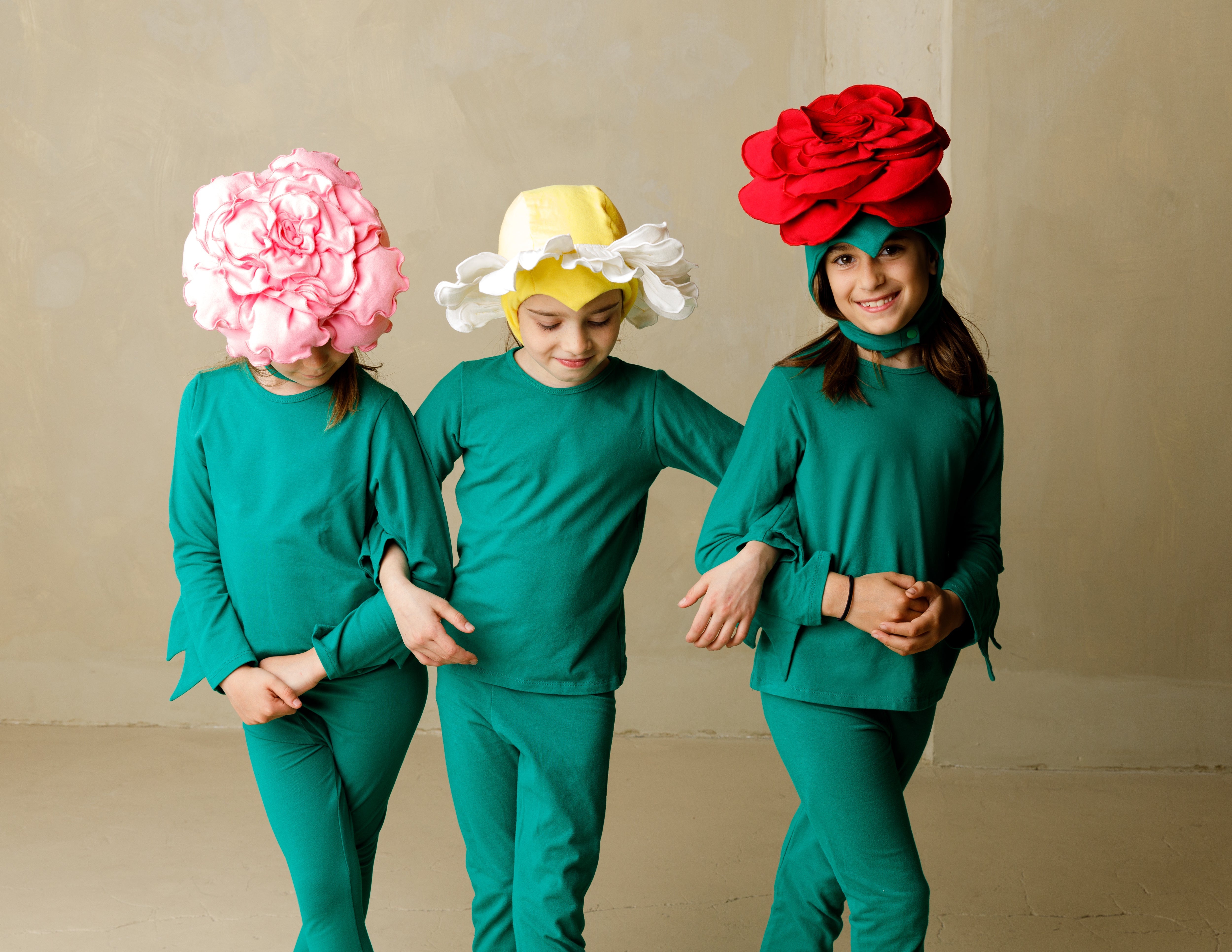 Band of the Wild Peony Flower Costume