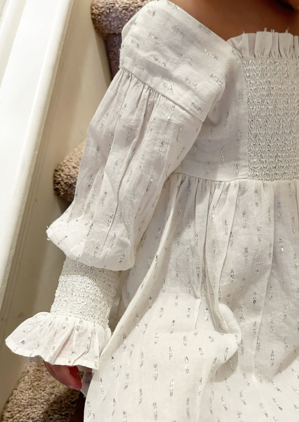 La Petit Lapin Harlow | Cotton Sparkle Dress | Wink | Playroom Avenue