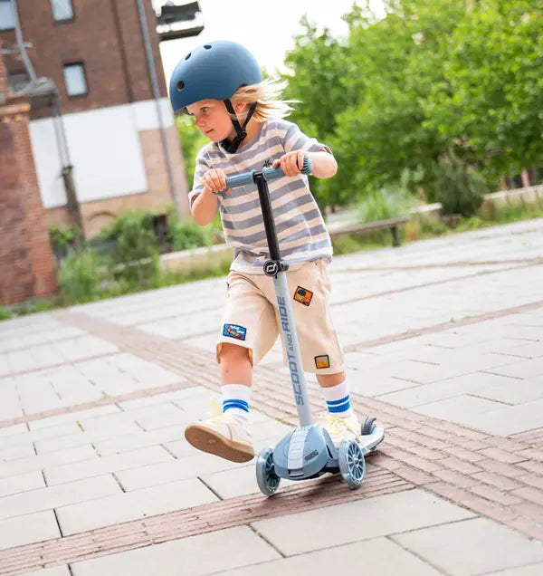 Scoot and Ride Highwaykick 3S Kids Scooter – Steel | Playroom Avenue
