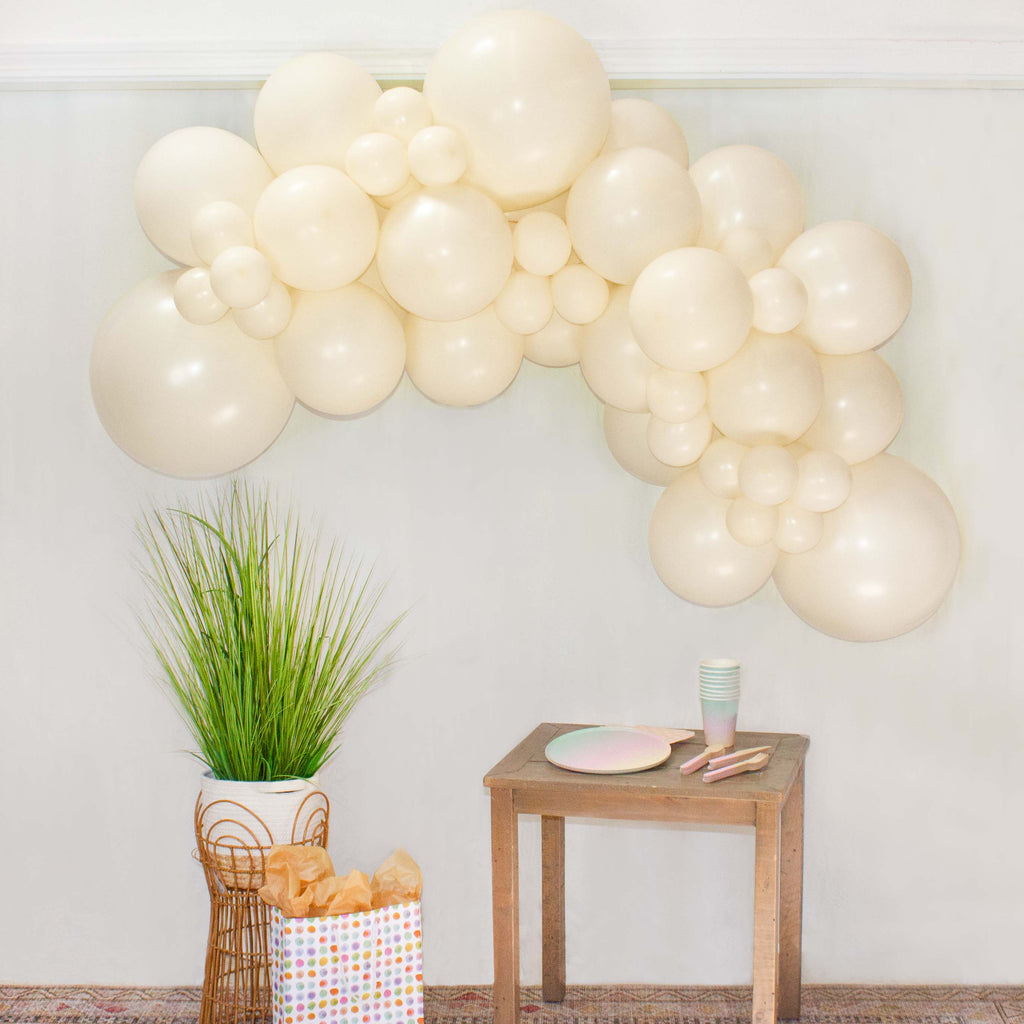 Ellie's Party Supply Ivory Balloon Garland | Playroom Avenue