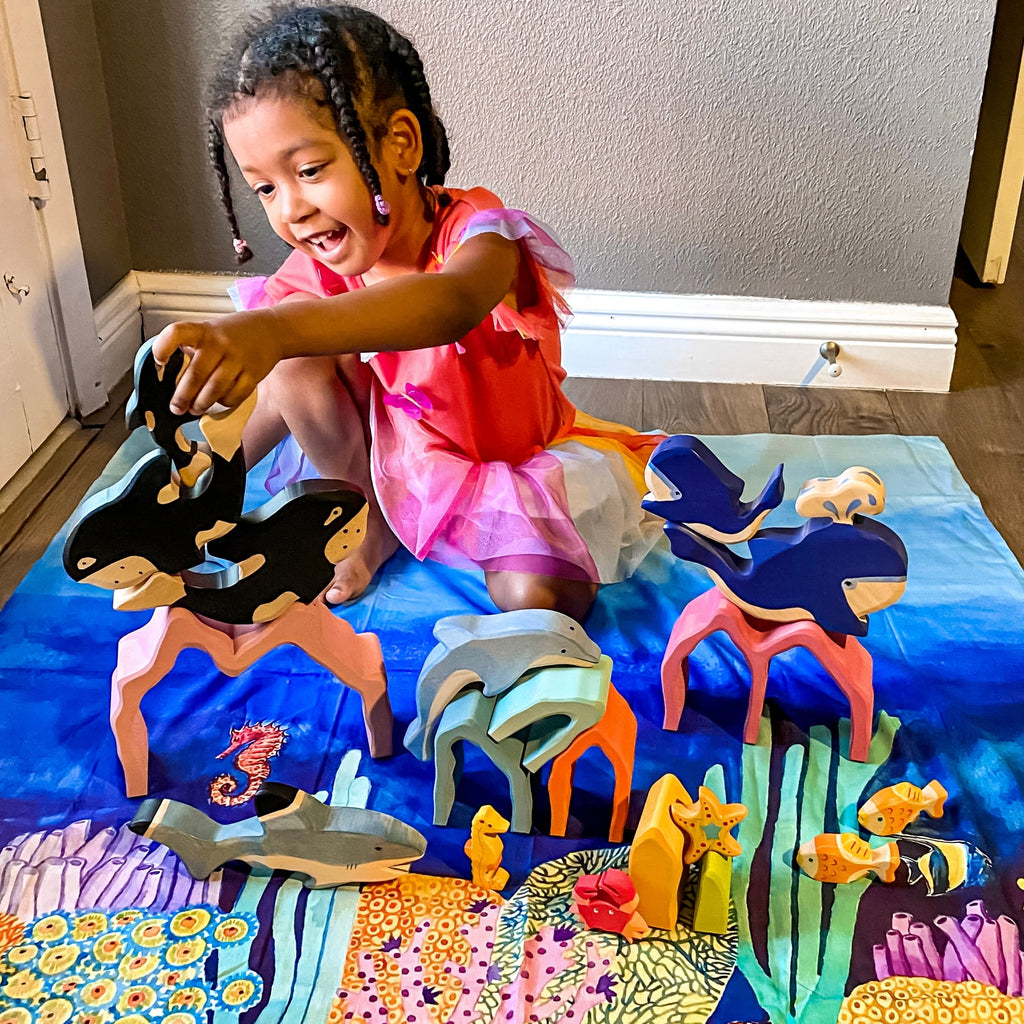 Wondercloth Coral Reef Play Cloth (Maxi Size) | Playroom Avenue