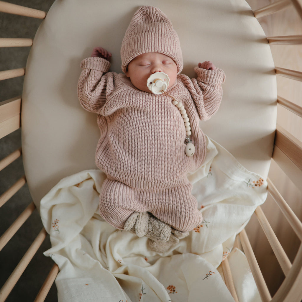 Mushie Organic Cotton Muslin Swaddle Blanket | Playroom Avenue