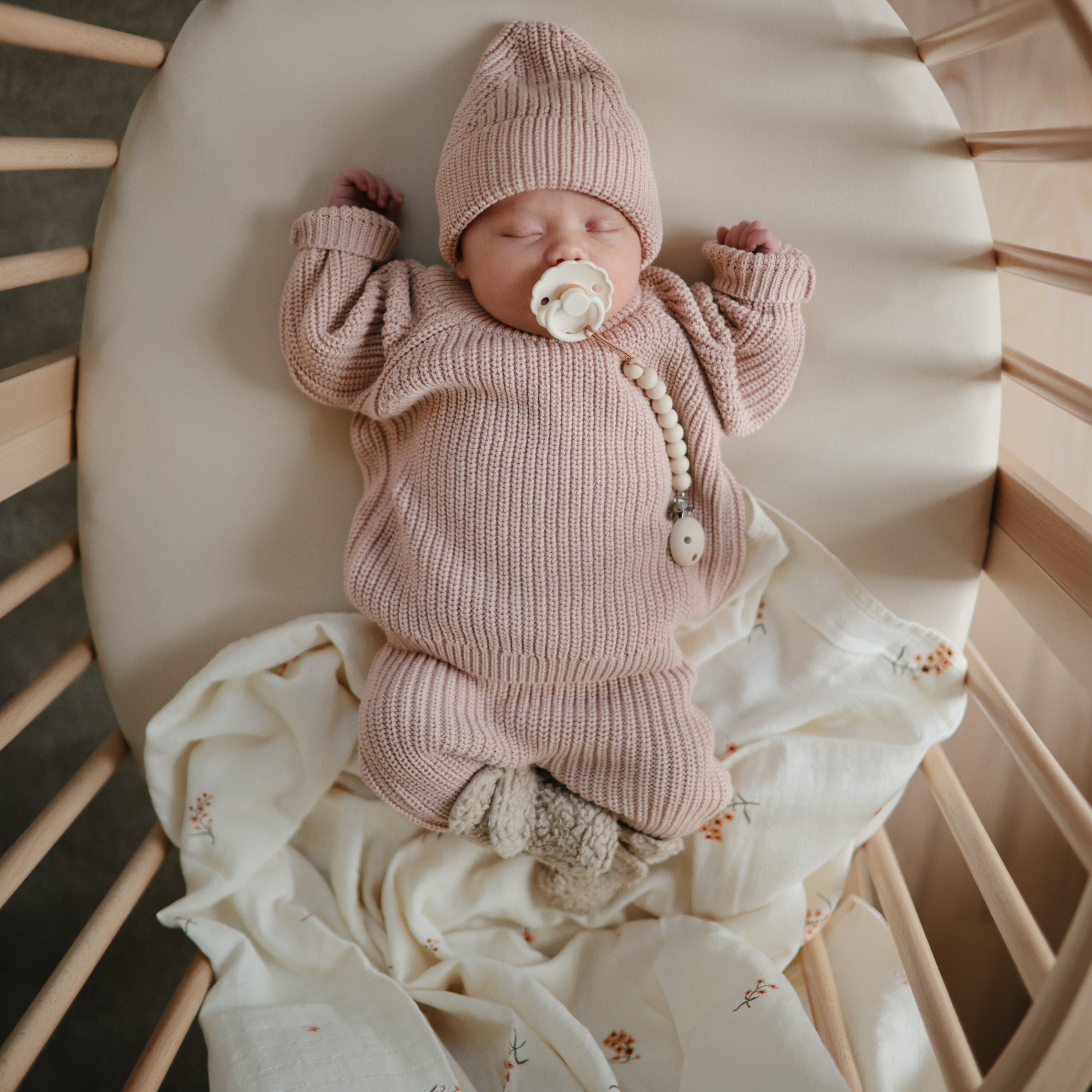 Mushie Organic Cotton Muslin Swaddle Blanket | Playroom Avenue