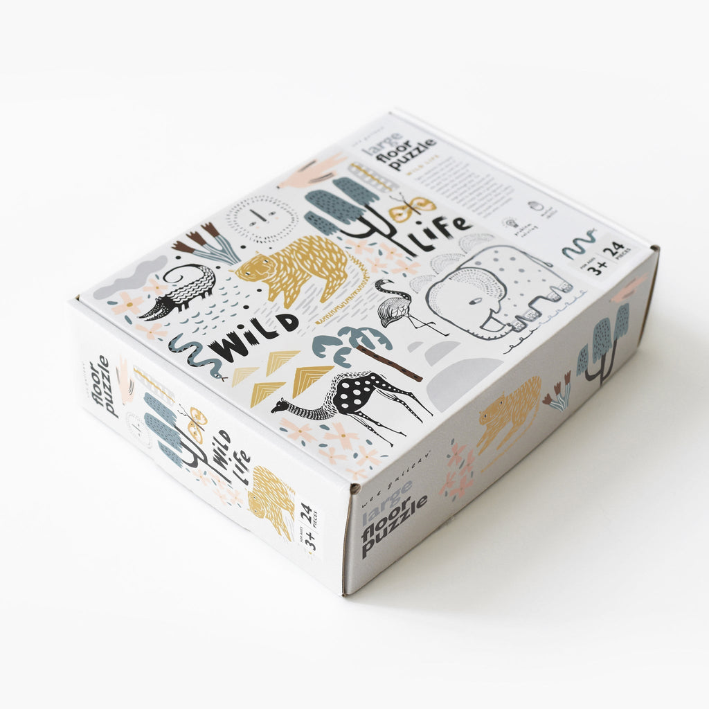 Wee Gallery Wild Life Floor Puzzle | Playroom Avenue