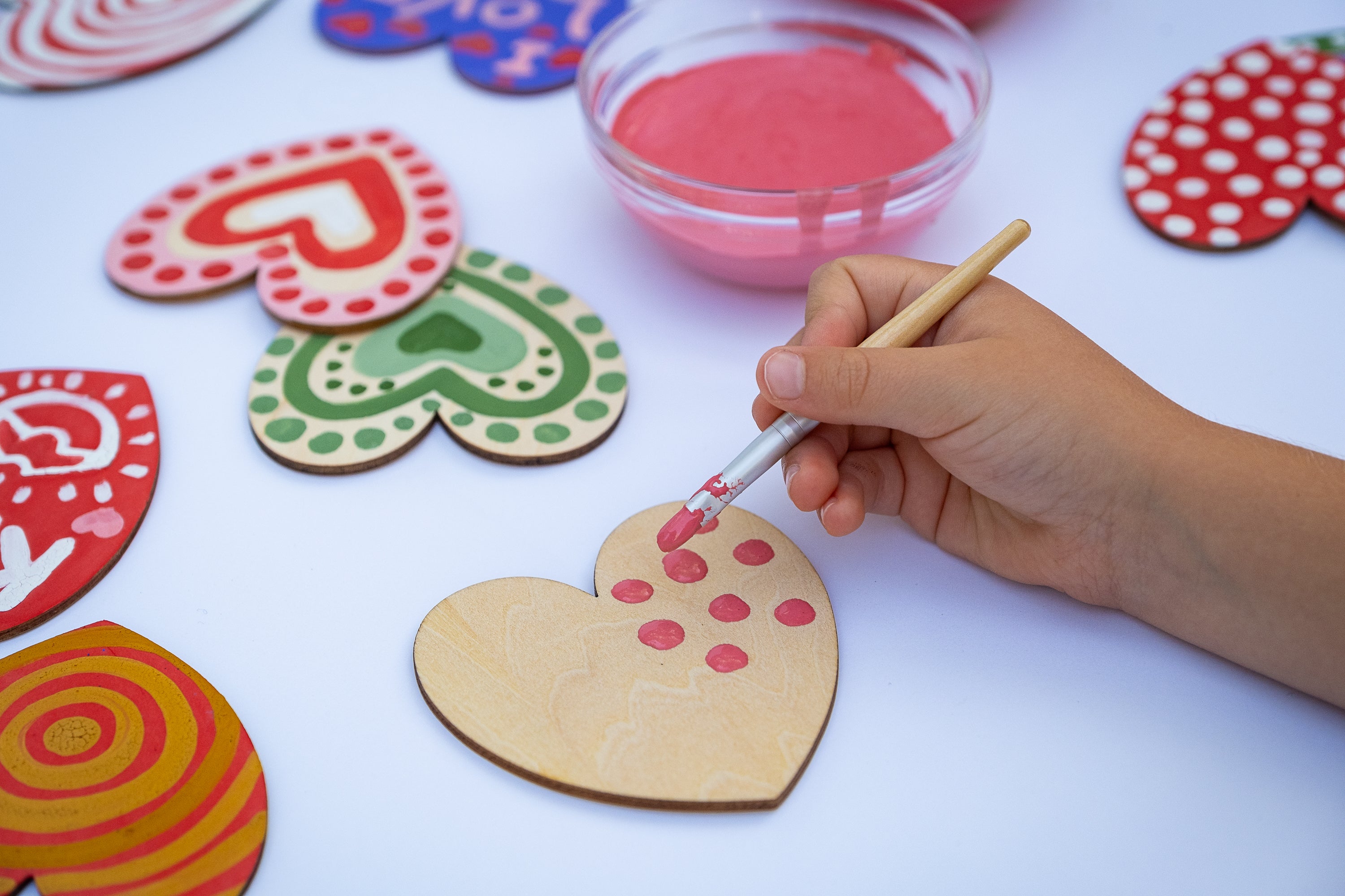 Natural Earth Paint Natural Valentine's Craft Kit | Playroom Avenue