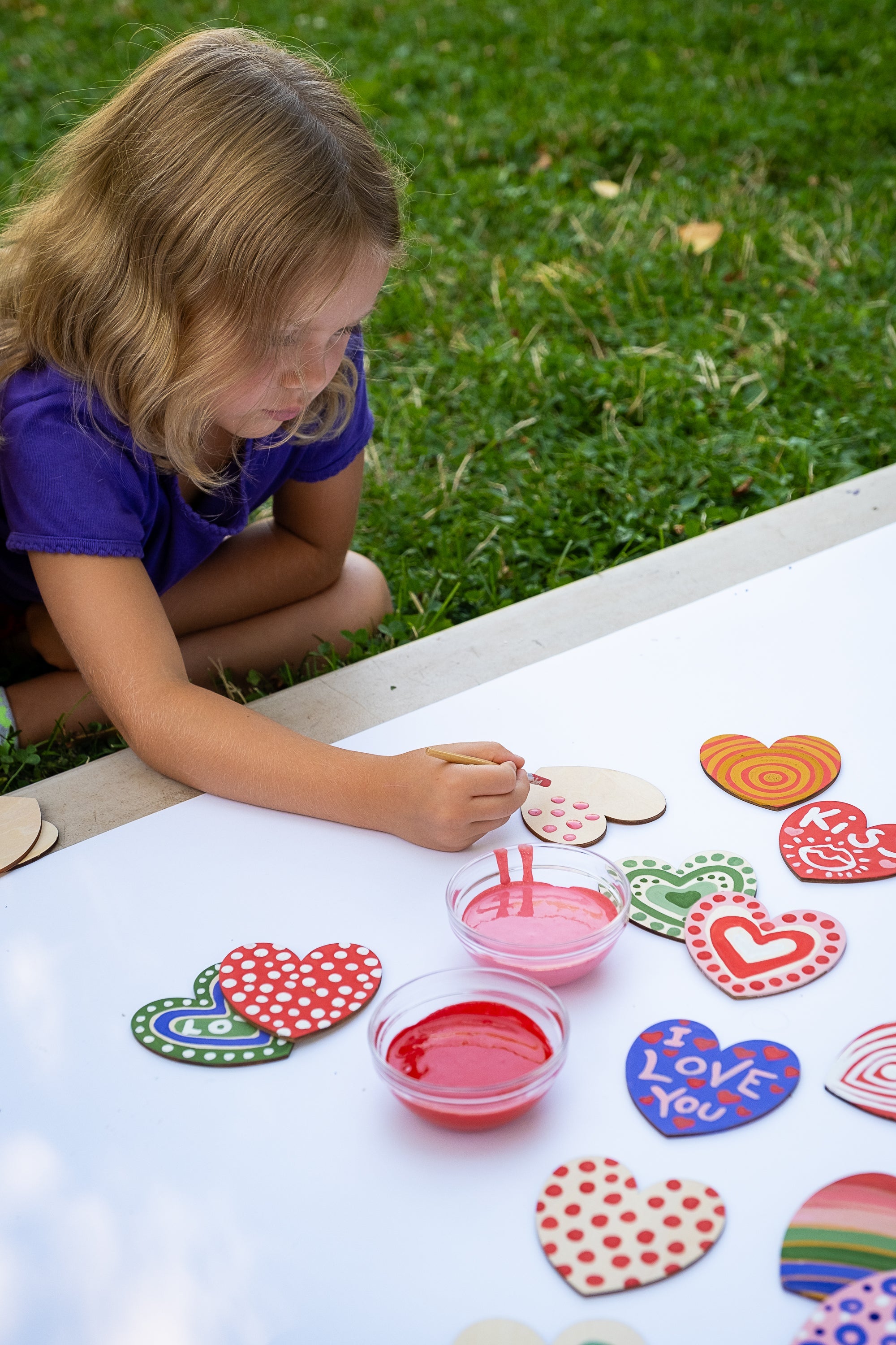 Natural Earth Paint Natural Valentine's Craft Kit | Playroom Avenue