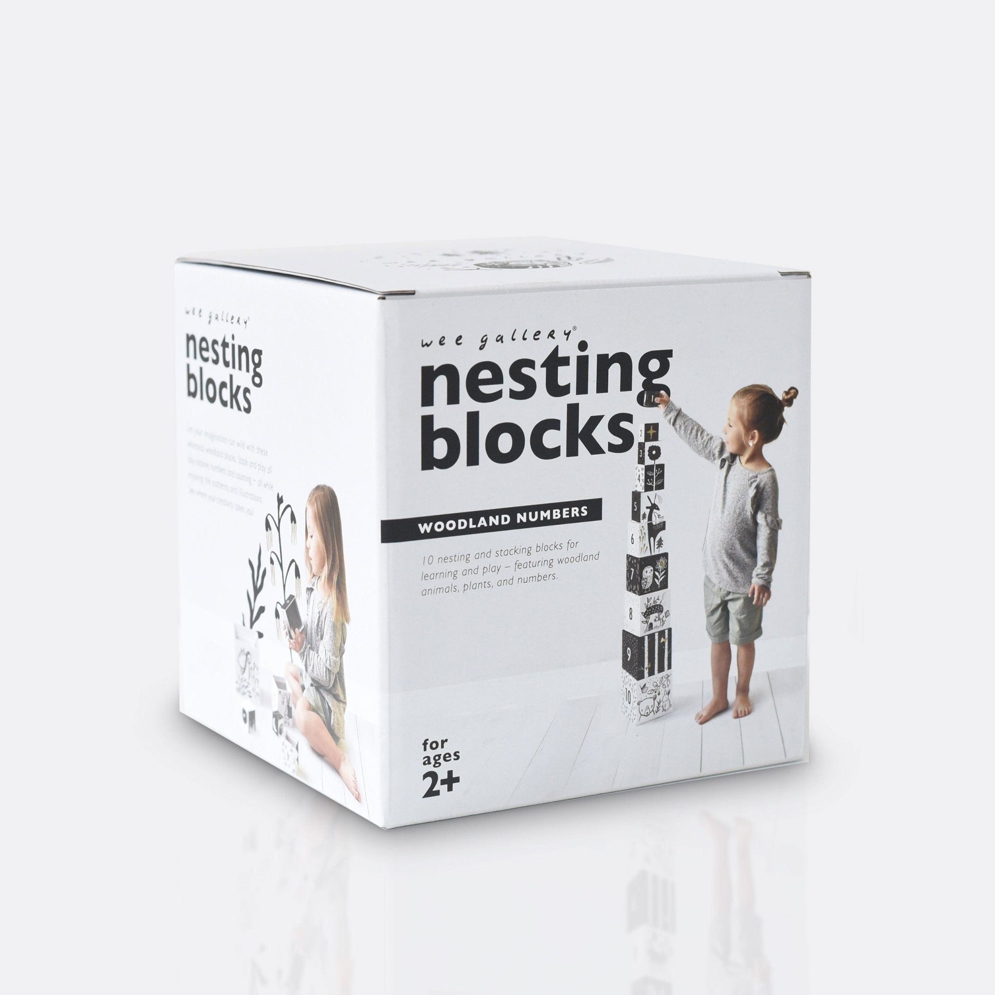 Wee Gallery Nesting Blocks - Woodland Numbers | Playroom Avenue