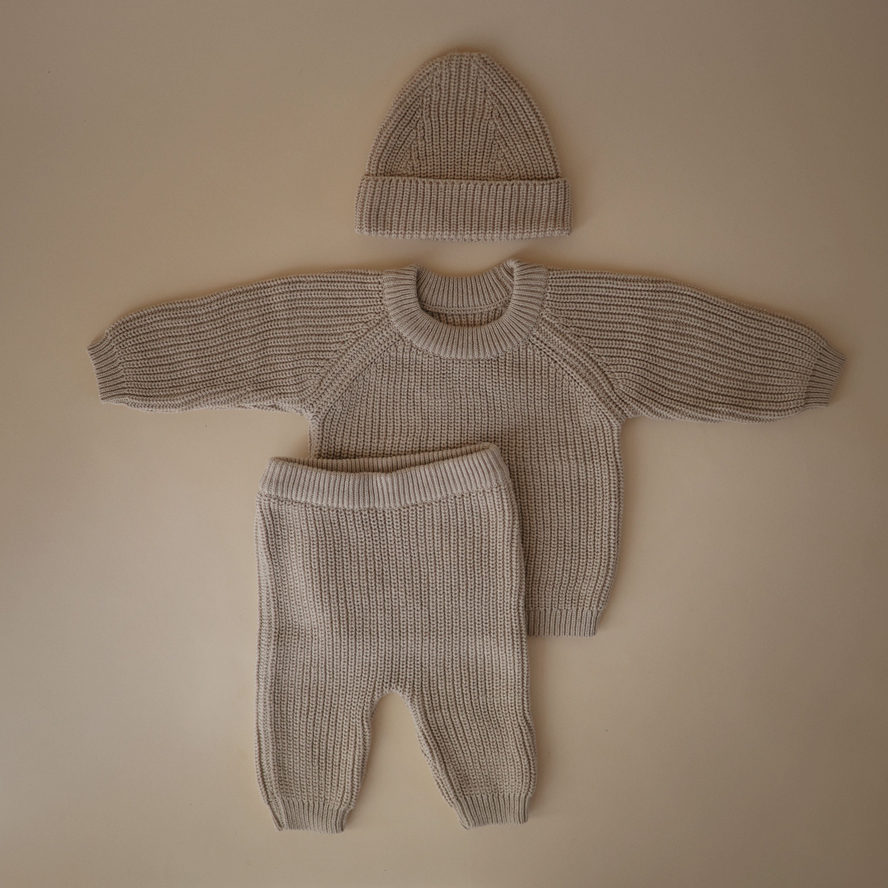 Mushie Chunky Knit Sweater | Playroom Avenue