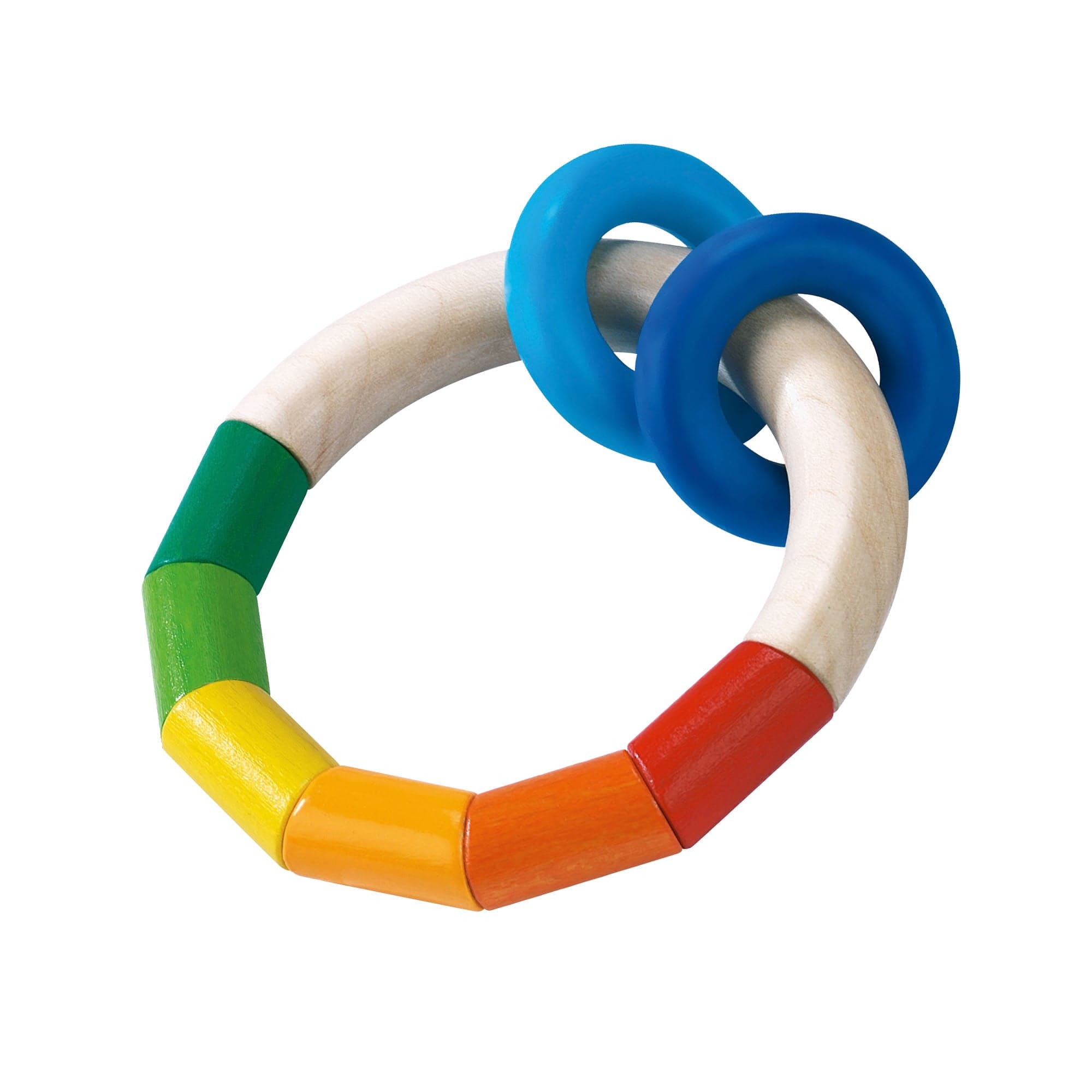 HABA Kringelring Wooden Baby Rattle | Playroom Avenue
