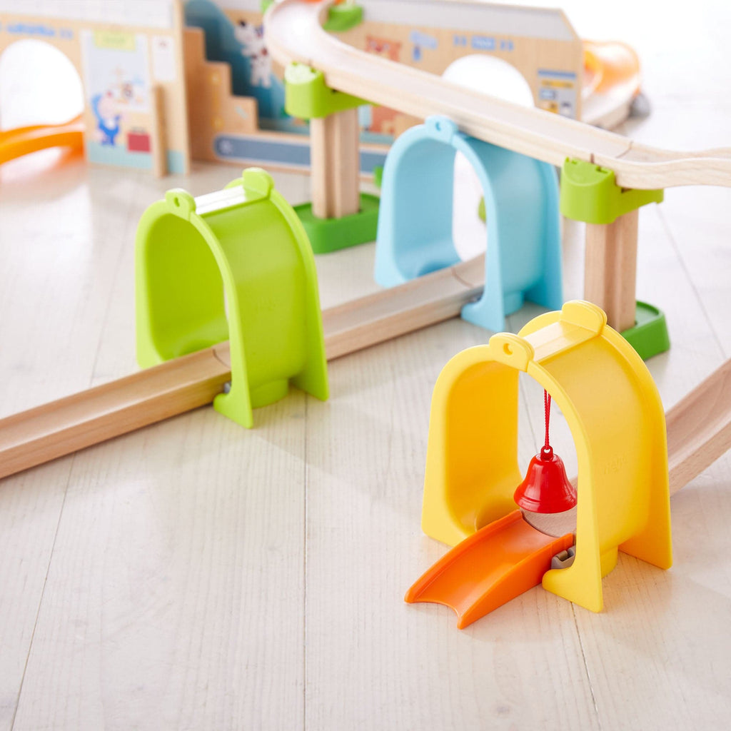 HABA Kullerbu Tunnel with Bell | Playroom Avenue