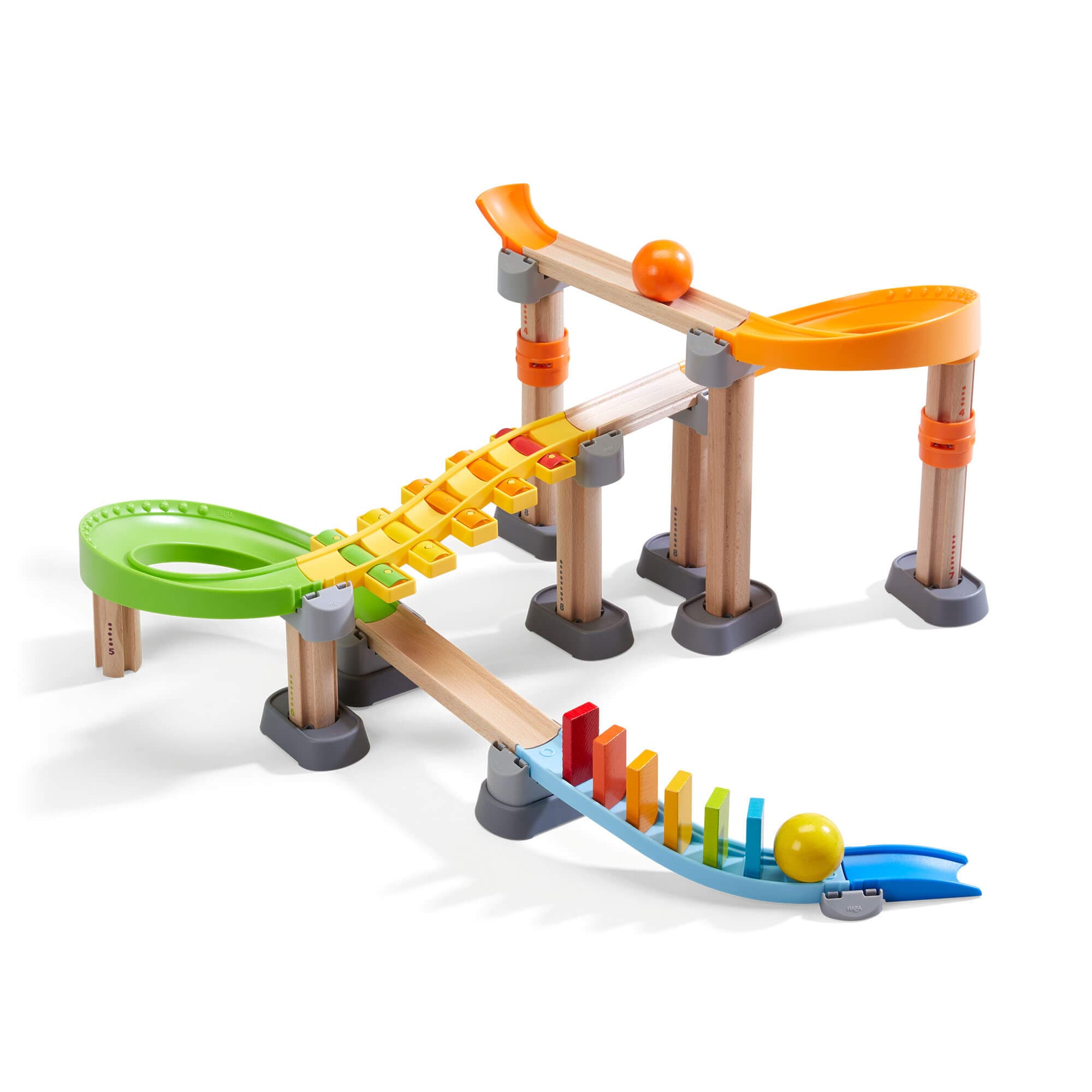 HABA Kullerbu Melody Dominoes Set - Musical Ball Track System | HABA USA