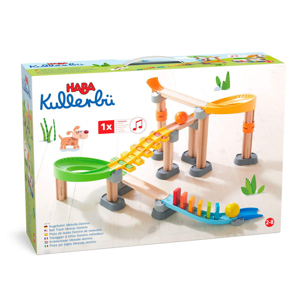 HABA Kullerbu Melody Dominoes Set - Musical Ball Track System | HABA USA