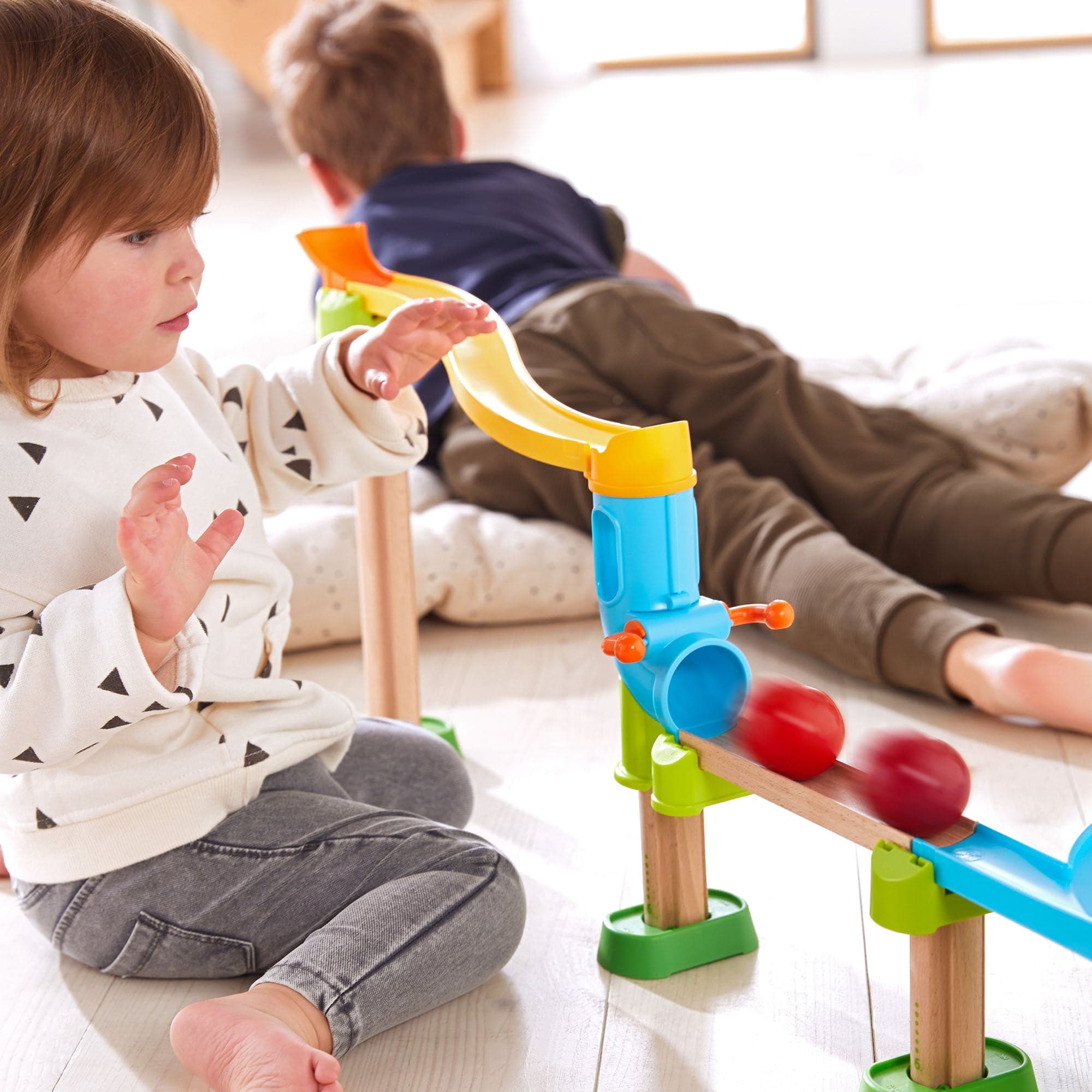 HABA Kullerbu Traffic Jam Ball Track Set | Playroom Avenue
