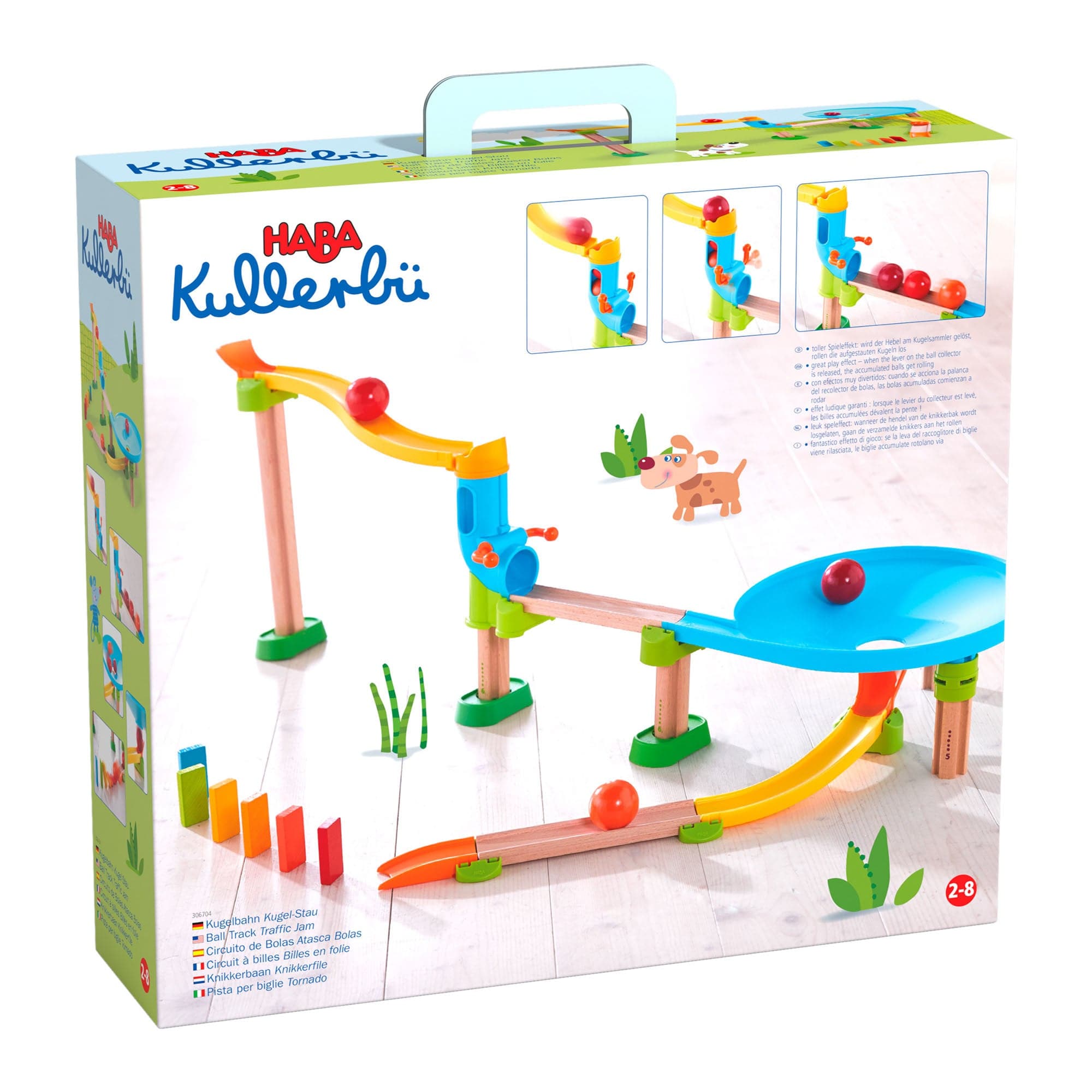 HABA Kullerbu Traffic Jam Ball Track Set | Playroom Avenue