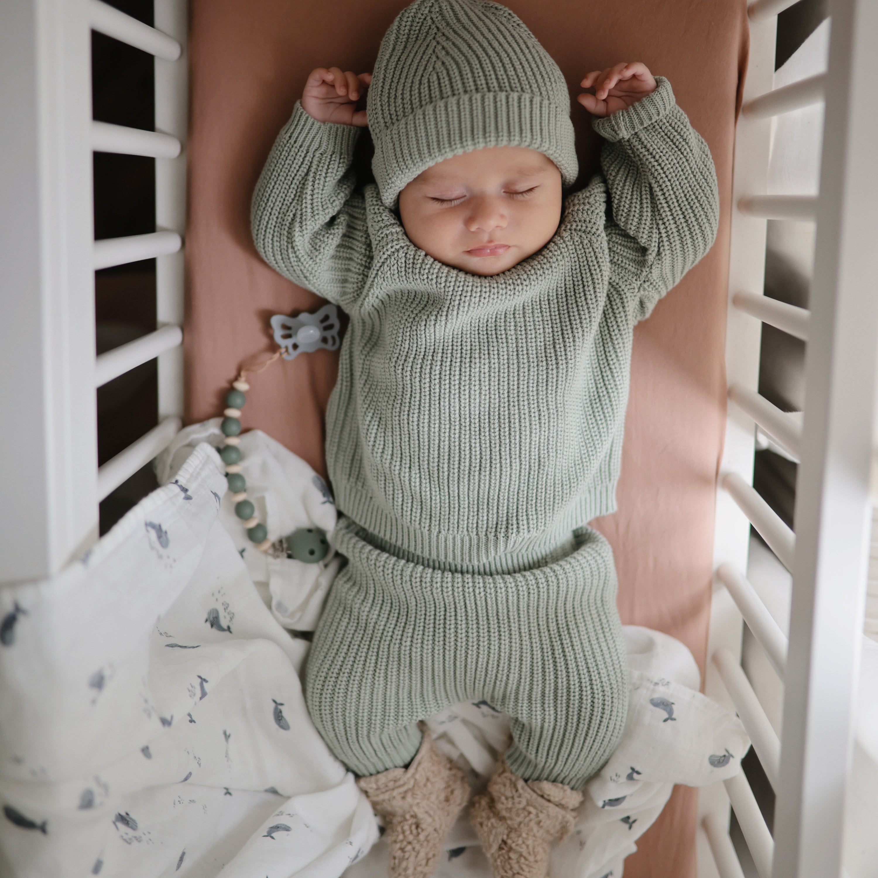 Mushie Organic Cotton Muslin Swaddle Blanket | Playroom Avenue