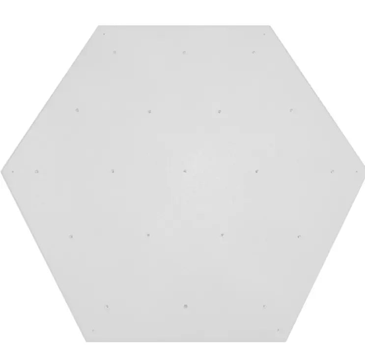 Everett & Avery Co. Rock Climbing Panels - HexCore Modular Hexagonal Wood Panel Silver | Playroom Avenue