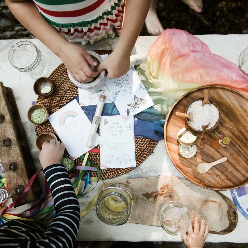 Little Hands and Nature Rainbow Joy Potion Kit | Playroom Avenue