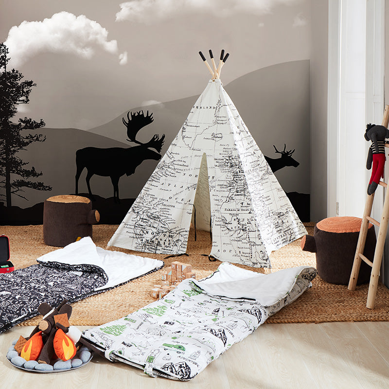 Wonder and Wise Campout Campfire & S'mores | Playroom Avenue