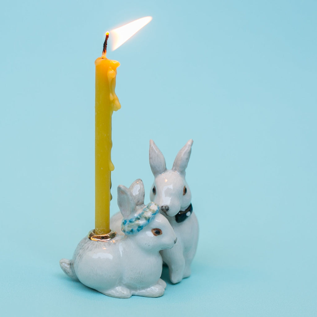 Camp Hollow Love Bunnies Wedding Cake Topper | Playroom Avenue