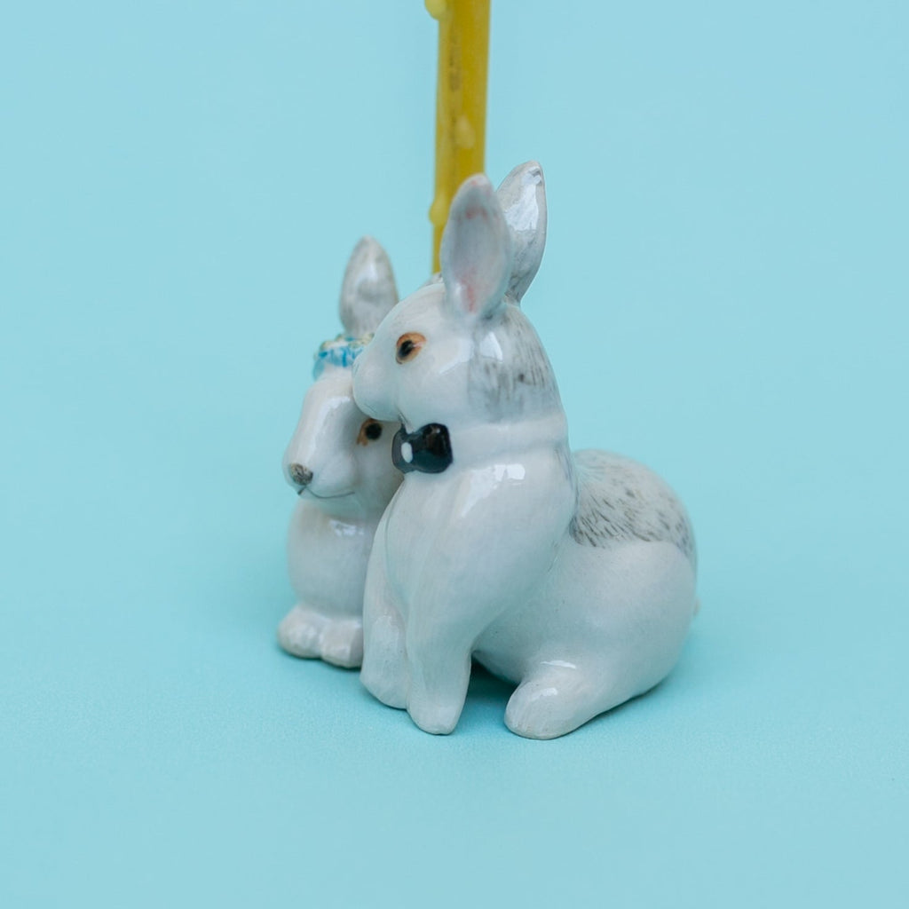 Camp Hollow Love Bunnies Wedding Cake Topper | Playroom Avenue