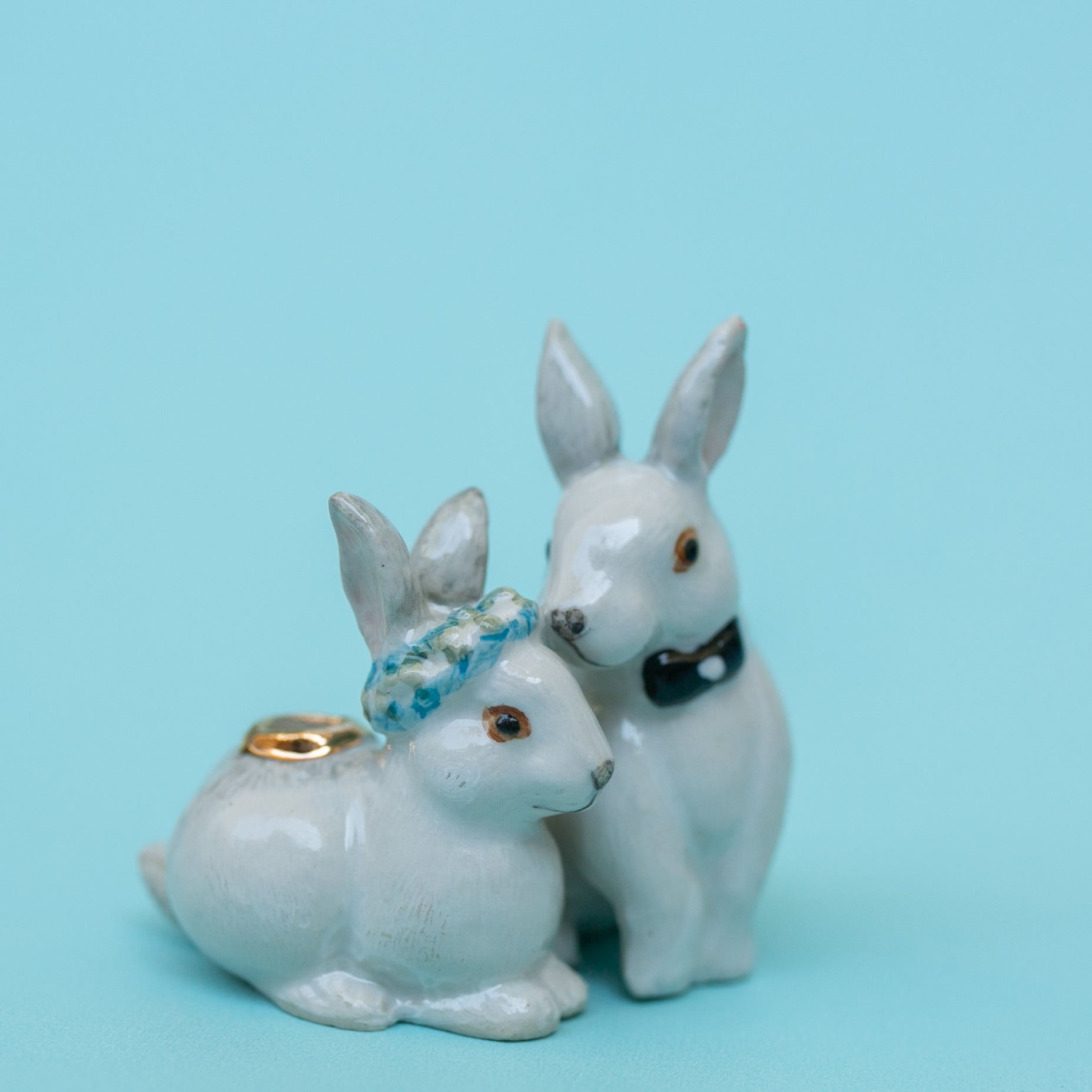 Camp Hollow Love Bunnies Wedding Cake Topper | Playroom Avenue