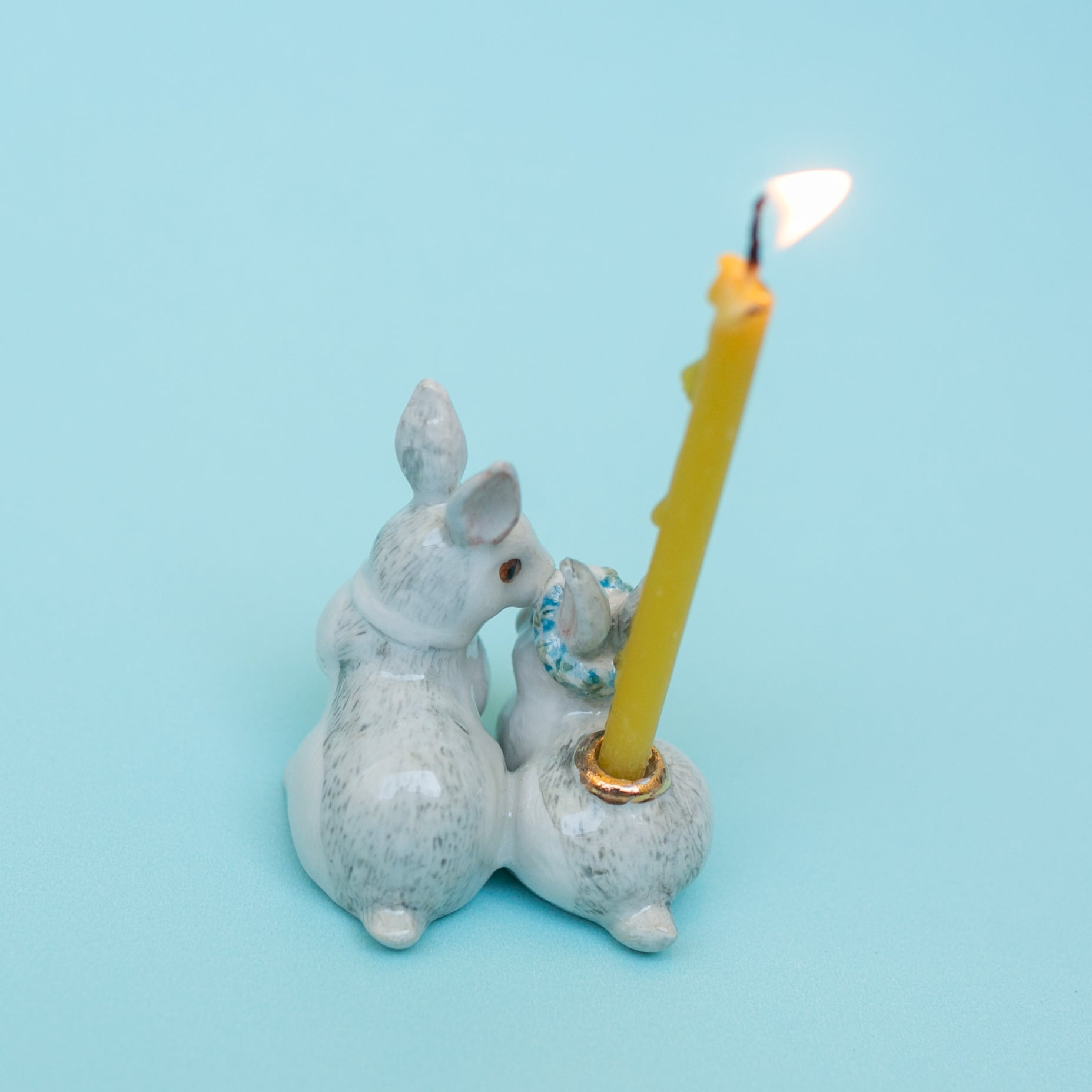Camp Hollow Love Bunnies Wedding Cake Topper | Playroom Avenue