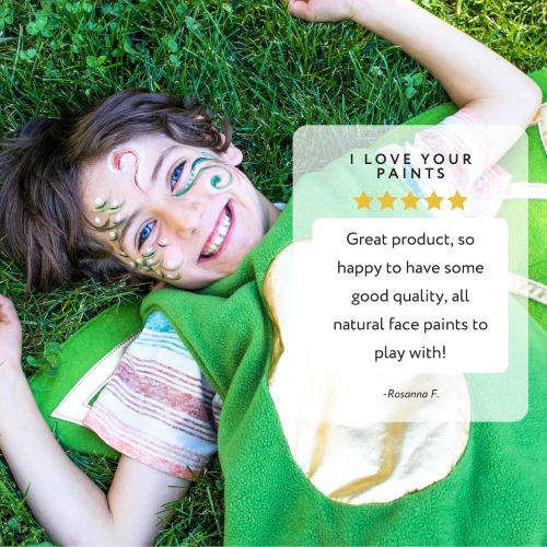Natural Earth Paint Individual Jars of Face Paint | Playroom Avenue