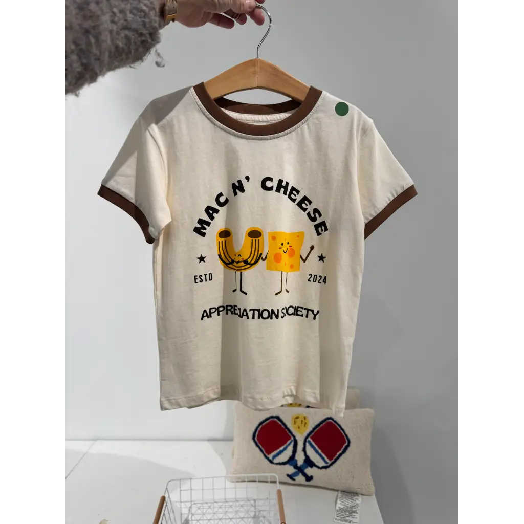 Polished Prints Mac N' Cheese Appreciation Ringer | Playroom Avenue