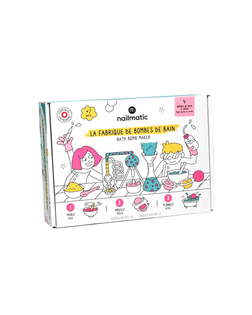 Nailmatic Bath Bomb Maker Kit for Kids | Playroom Avenue