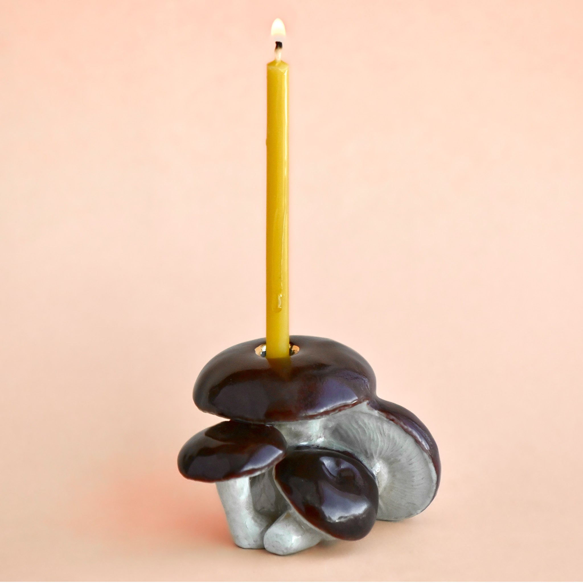 Camp Hollow Mahogany Mushroom Cluster Cake Topper | Playroom Avenue