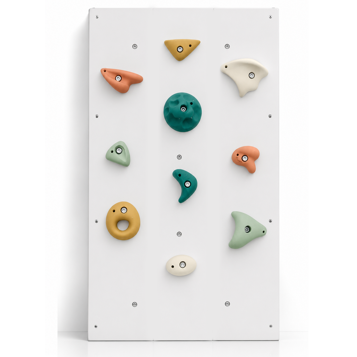 Everett & Avery Co. Premium Rock Climbing Holds (Earth Tones) - Indoor Climbing Wall | Playroom Avenue