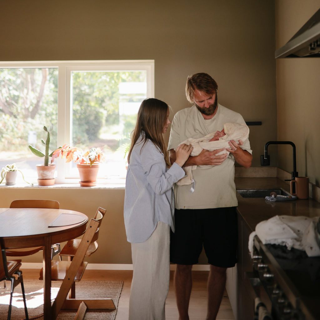 Mushie Organic Cotton Baby Hooded Towel | Playroom Avenue