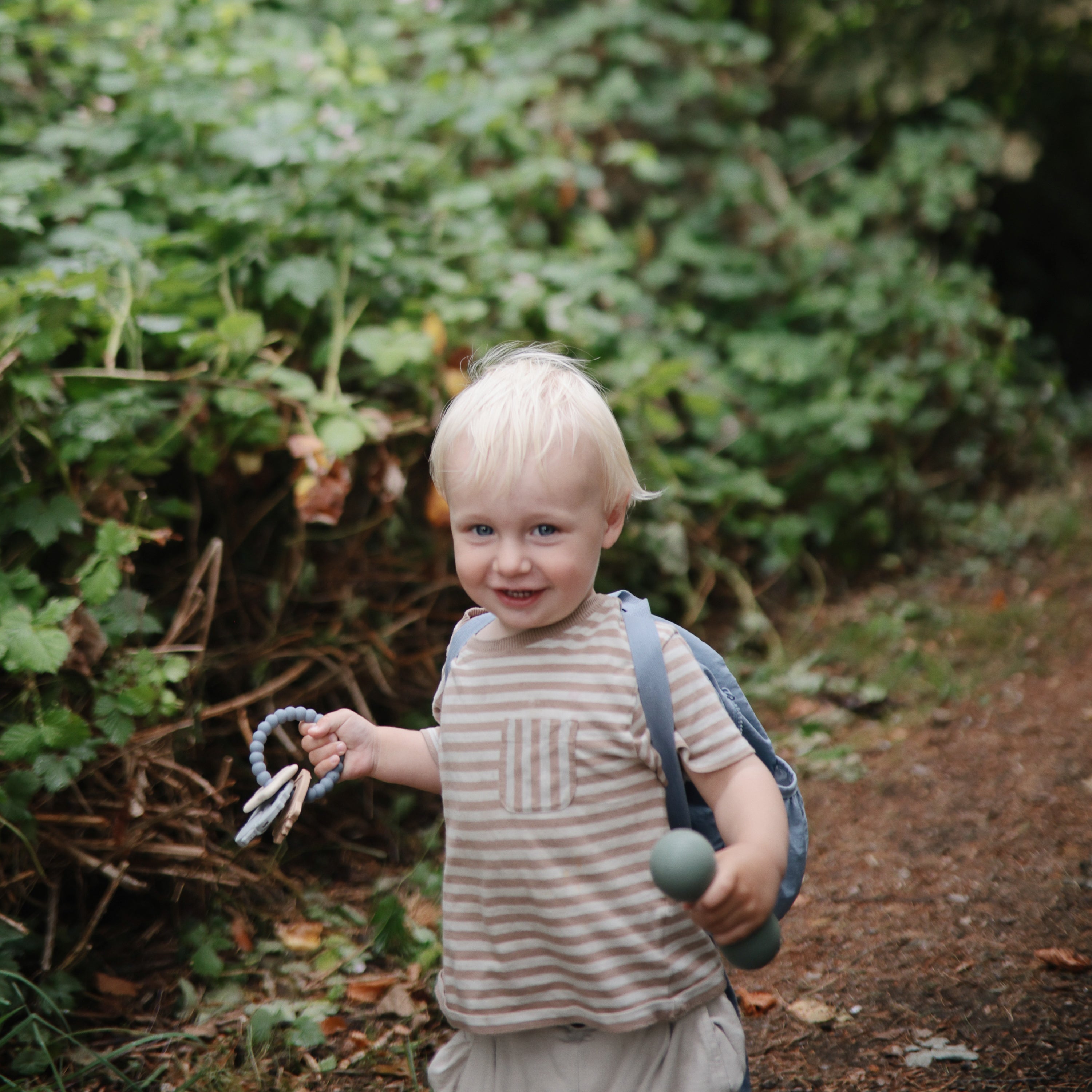 Mushie Silicone Baby Rattle Toy | Playroom Avenue