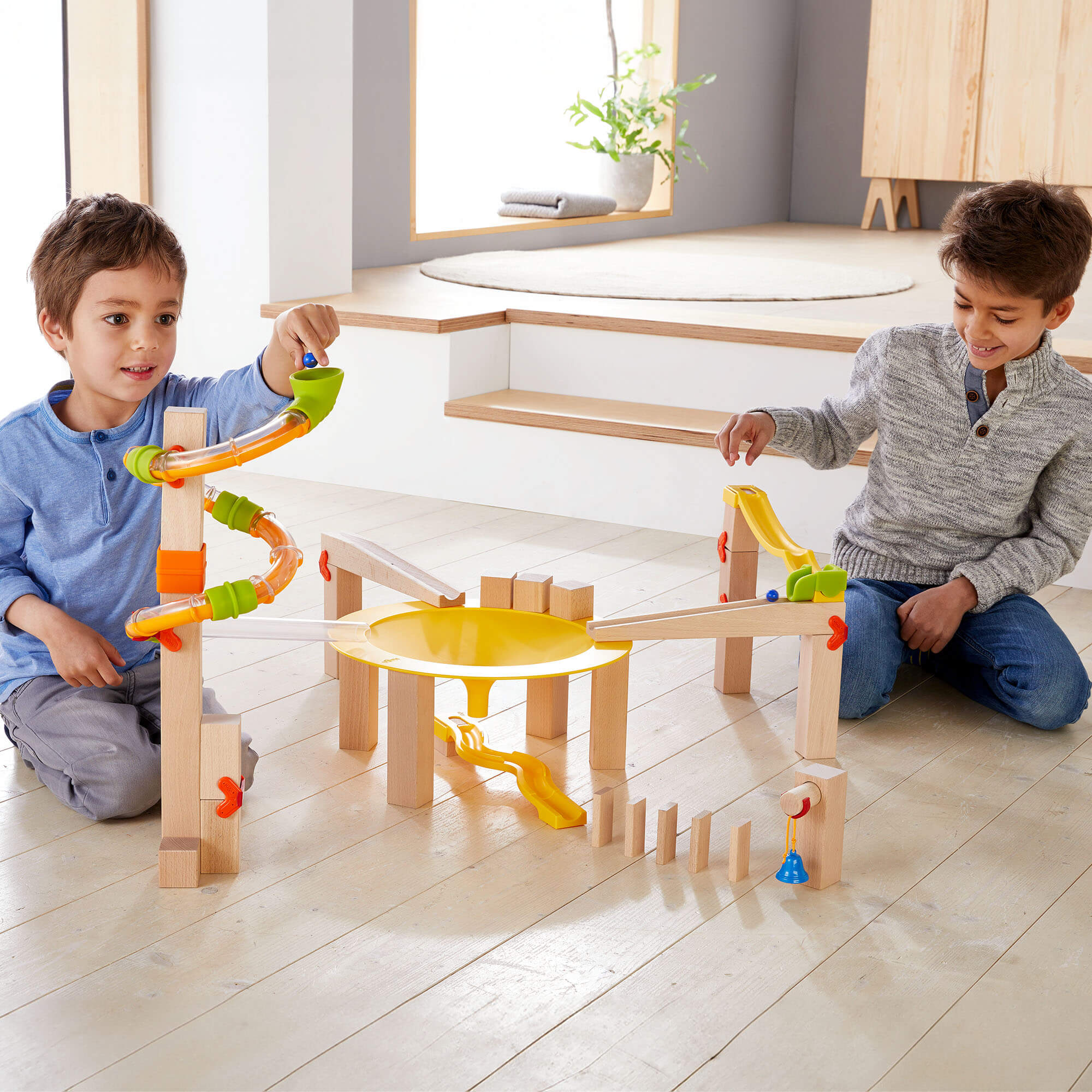 HABA Marble Run Funnel Jungle Starter Set | Playroom Avenue