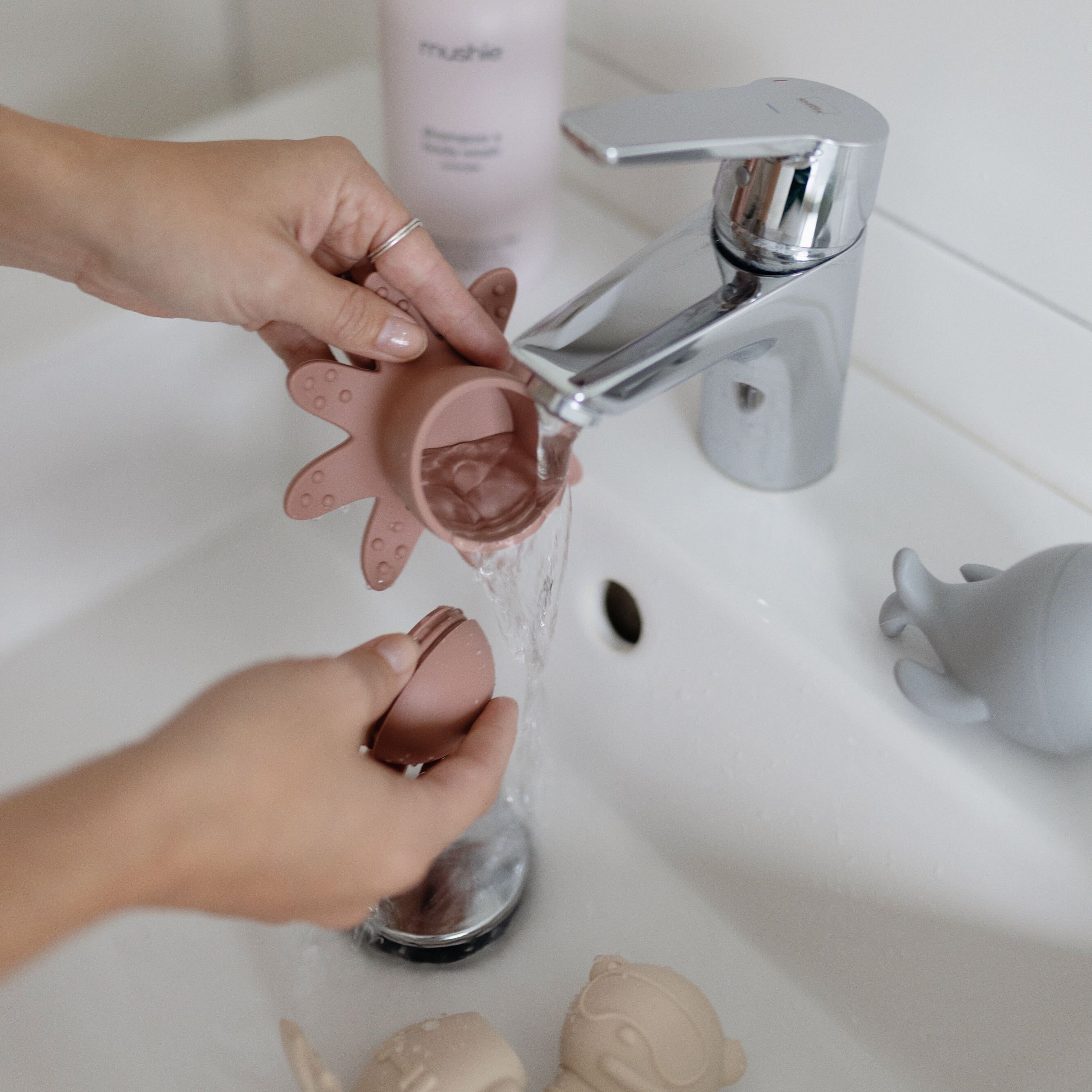 Mushie Sealife Bath Essentials Kit | Playroom Avenue