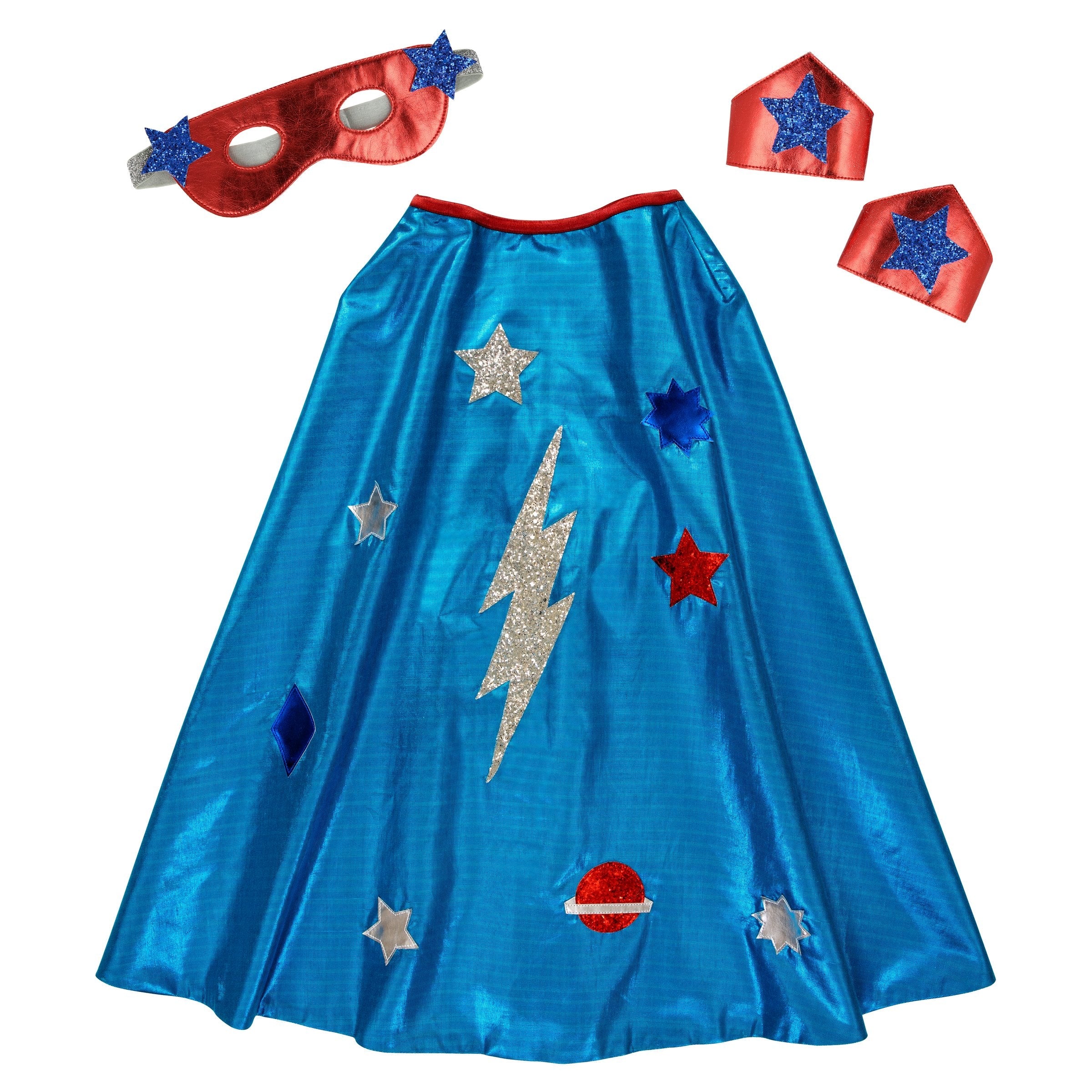 Meri Meri Blue Superhero Costume | Playroom Avenue
